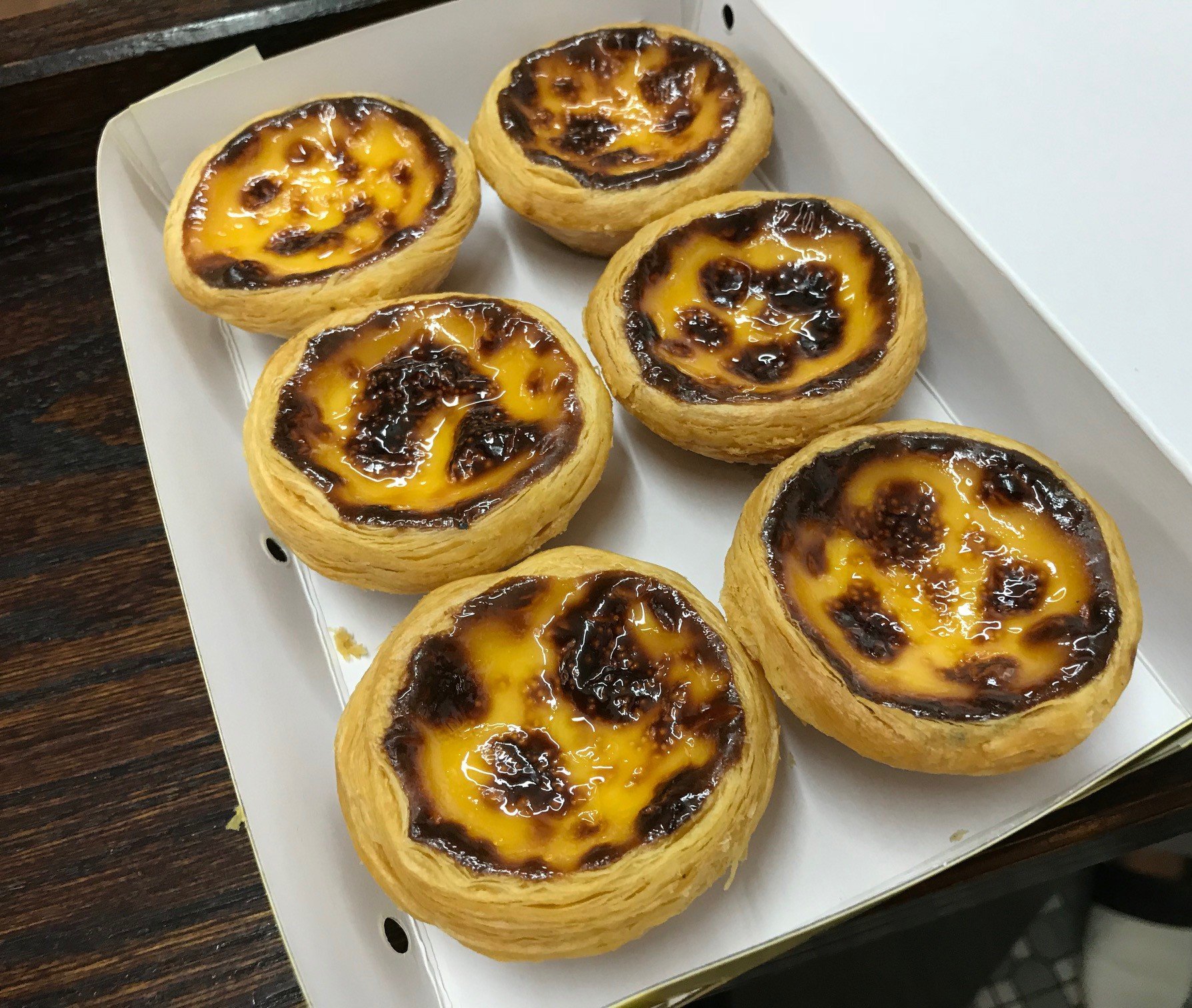 The legendary egg tarts made at Lord Stow's bakery, at Coloane, just down the road from The Venetian Macao hotel.