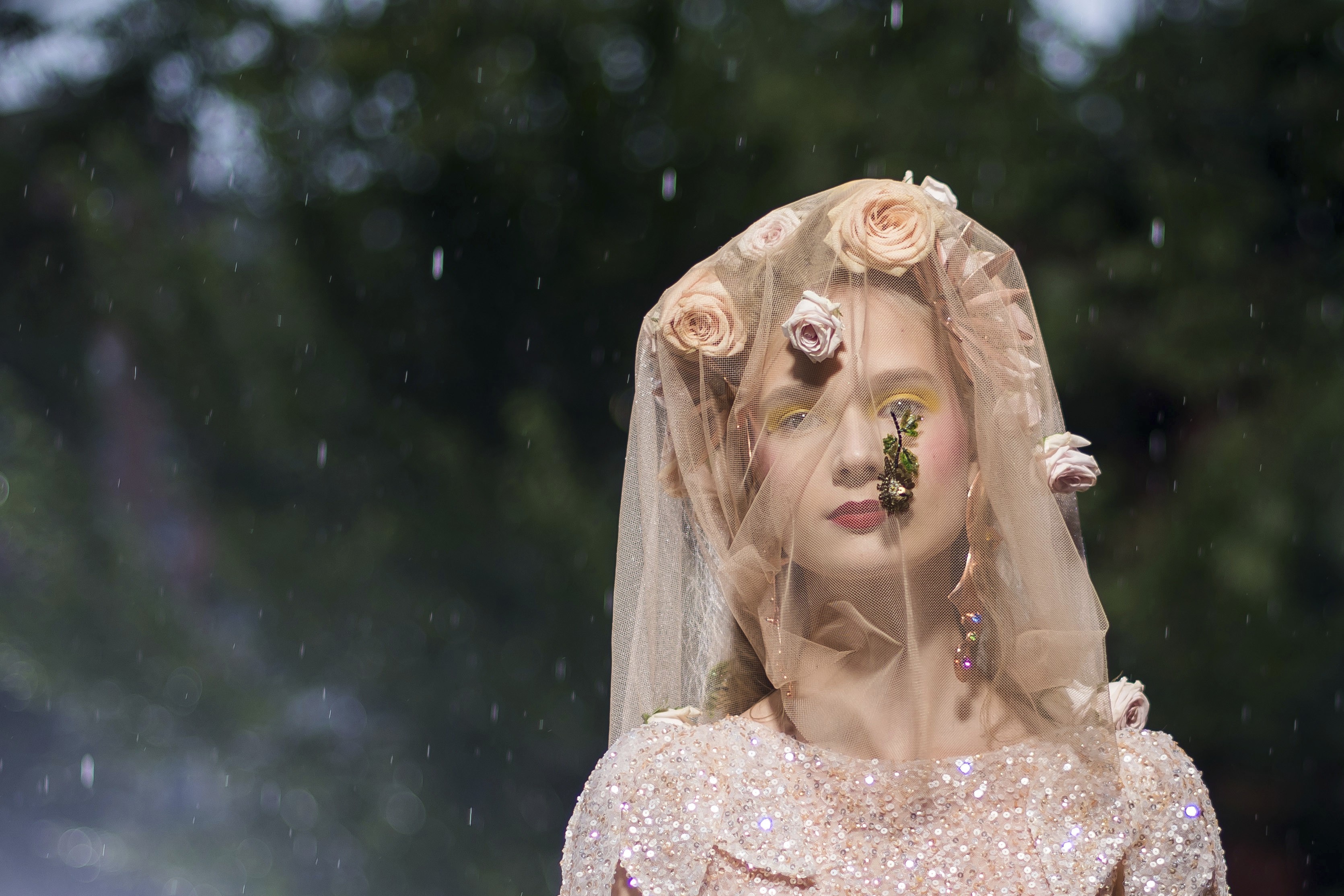 Rodarte captivates rainy New York Fashion Week with romantic