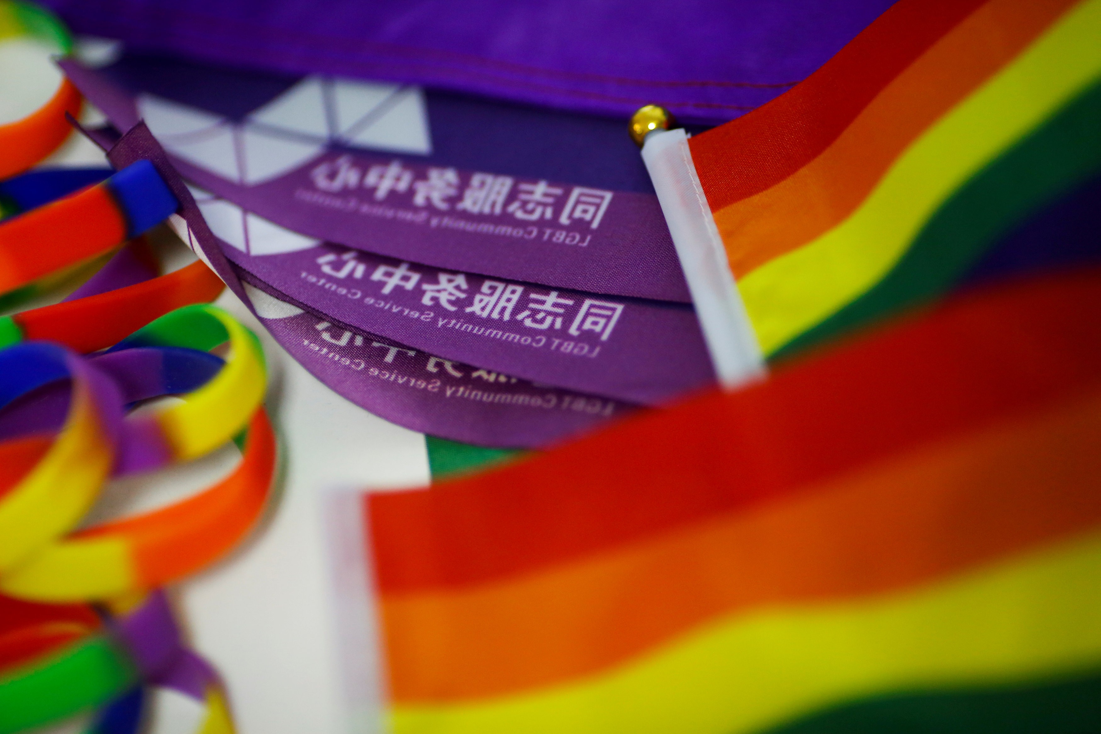 Activists in China this week rallied to push for same-sex marriage. Photo: Reuters