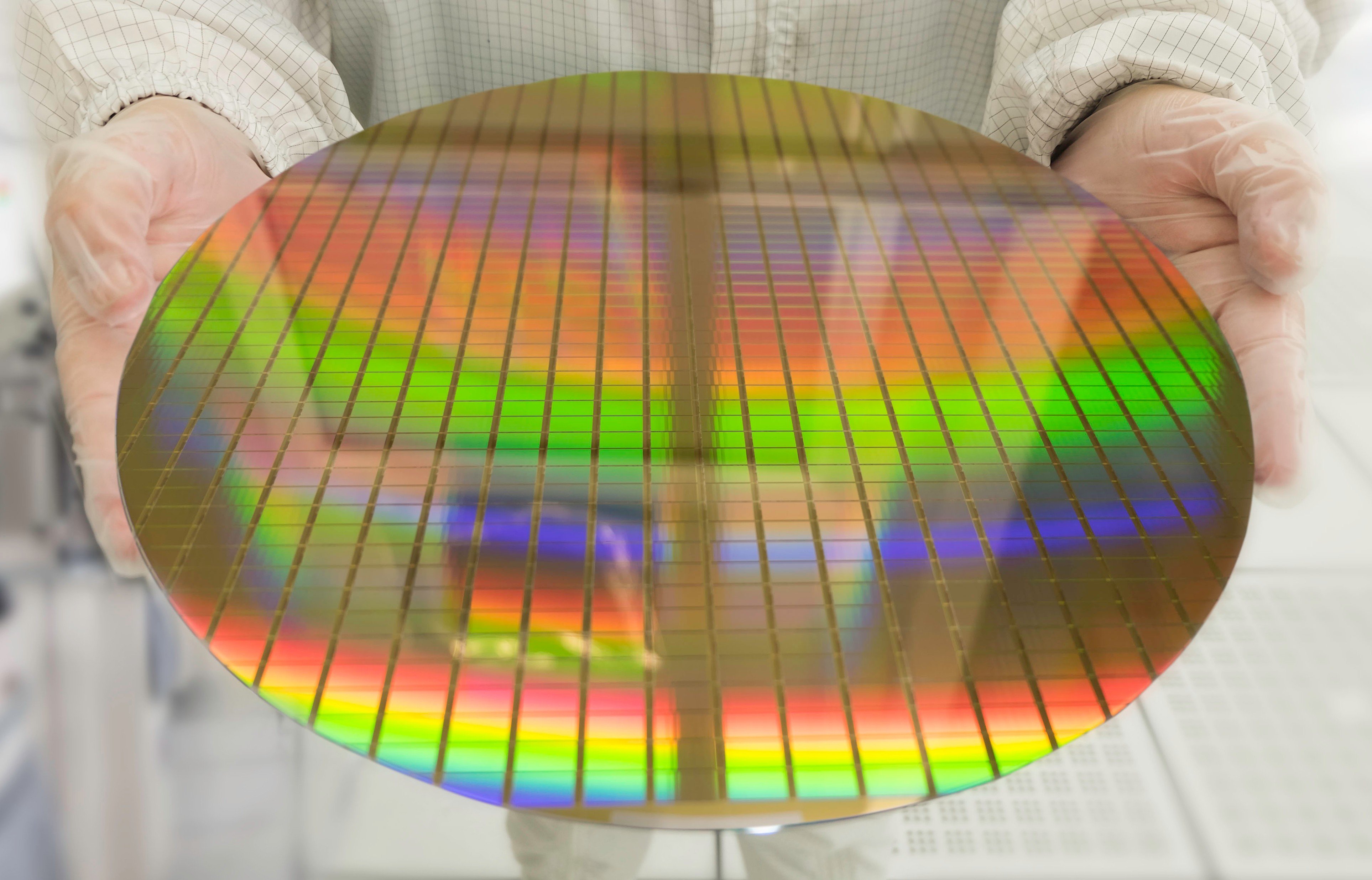 Silicon wafers at a semiconductor plant. China is looking to upgrade its semiconductor industry to global levels in a bid to become a hi-tech powerhouse commensurate with its economic might. Photo: Shutterstock