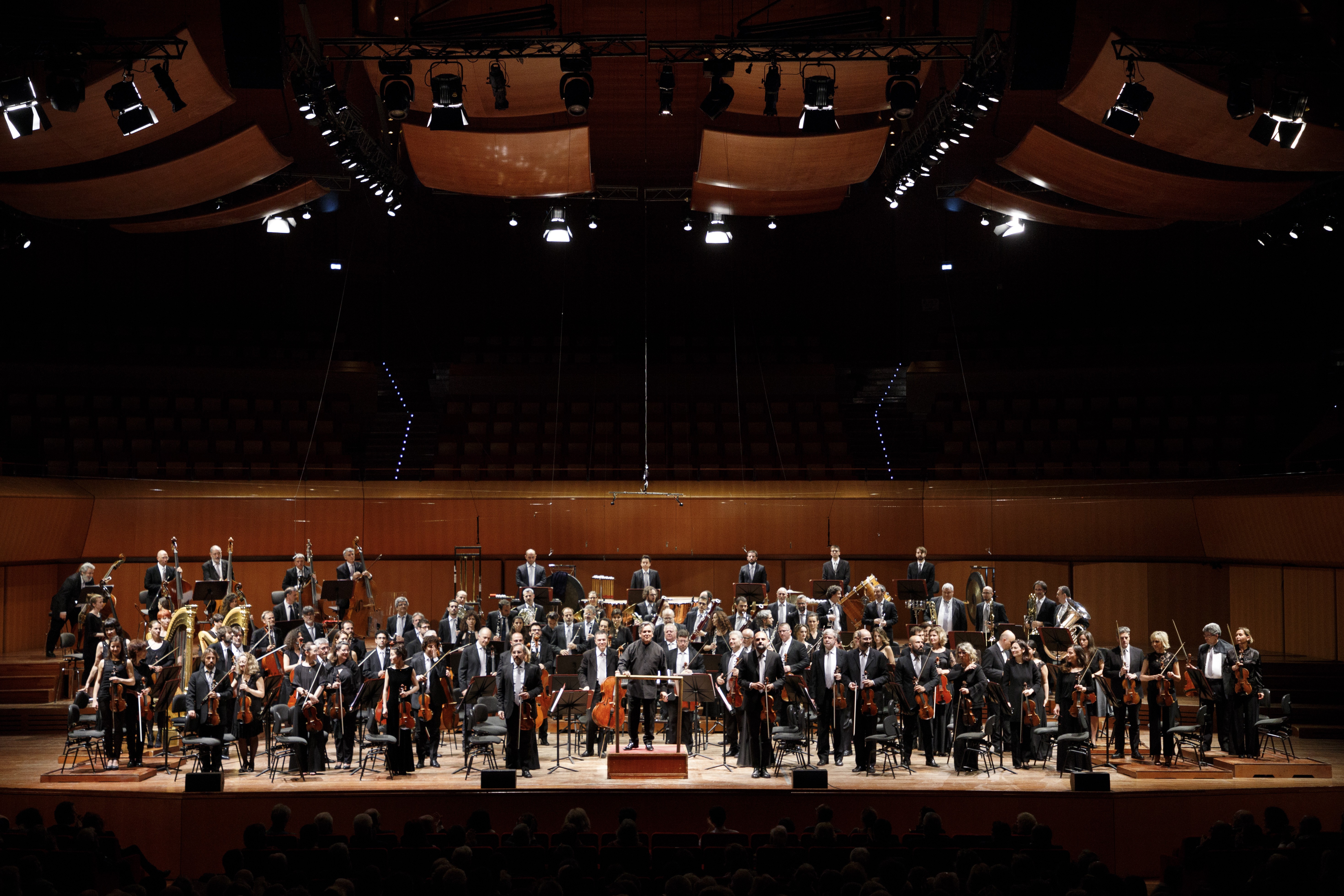 The Accademia Nazionale di Santa Cecilia’s world-famous orchestra, pictured, focuses solely on the symphonic repertoire. The ensemble is set to perform at the Concert Hall, Hong Kong Cultural Centre on November 22 and 23. Photo: Musacchio & Ianniello