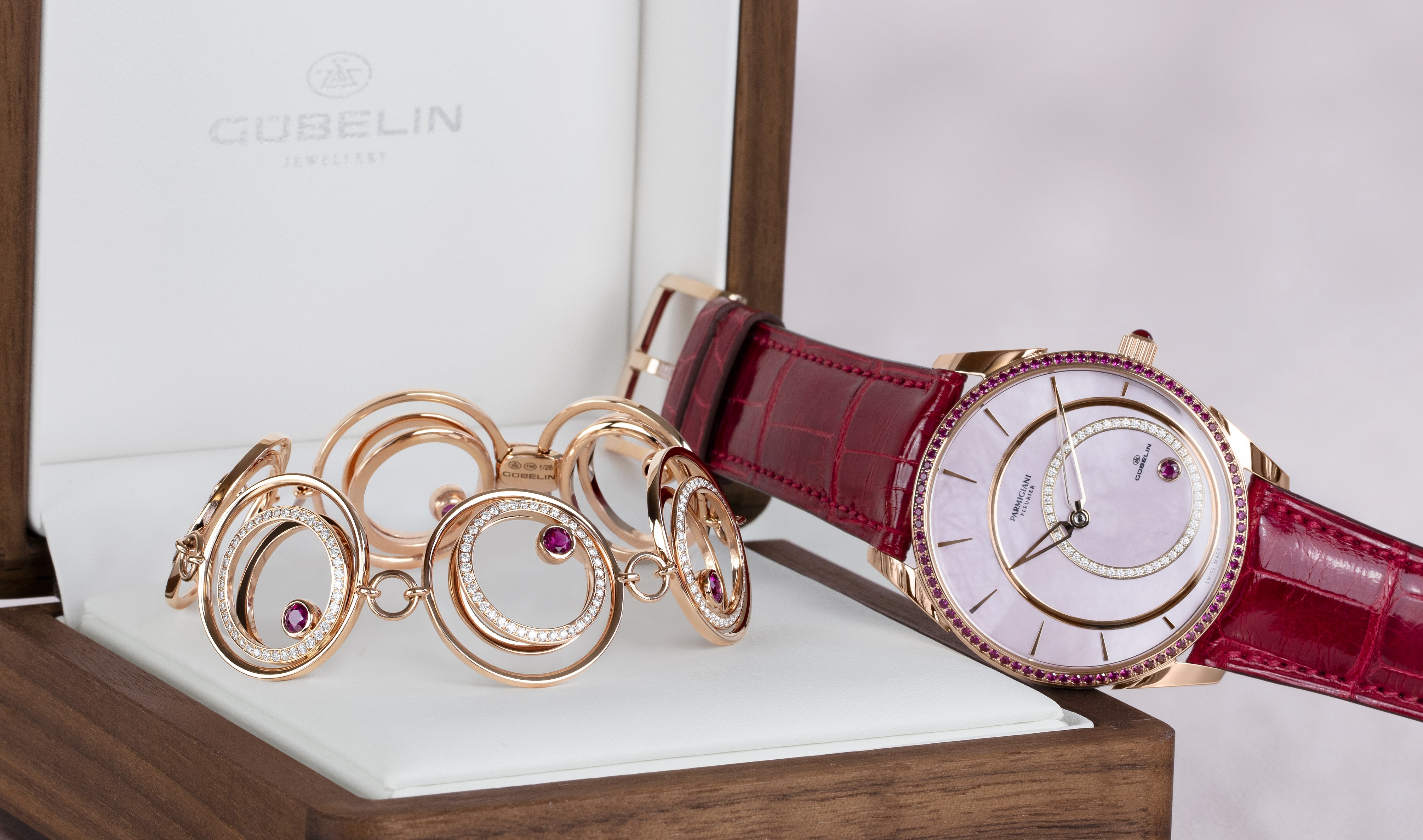 Gubelin x Parmigiani Fleurier collaboration bracelet and watch