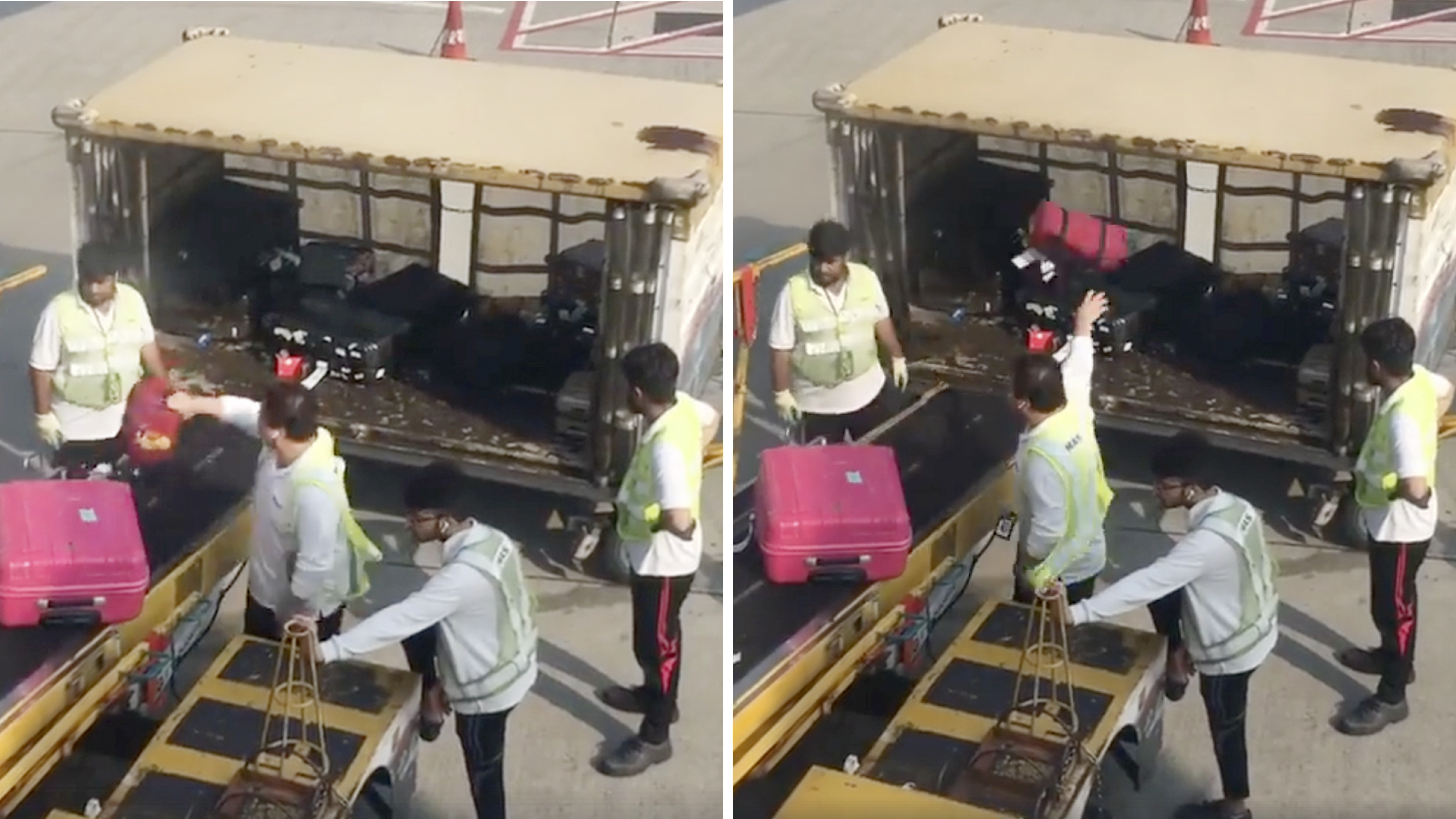 Airport baggage handler goes viral | CNN