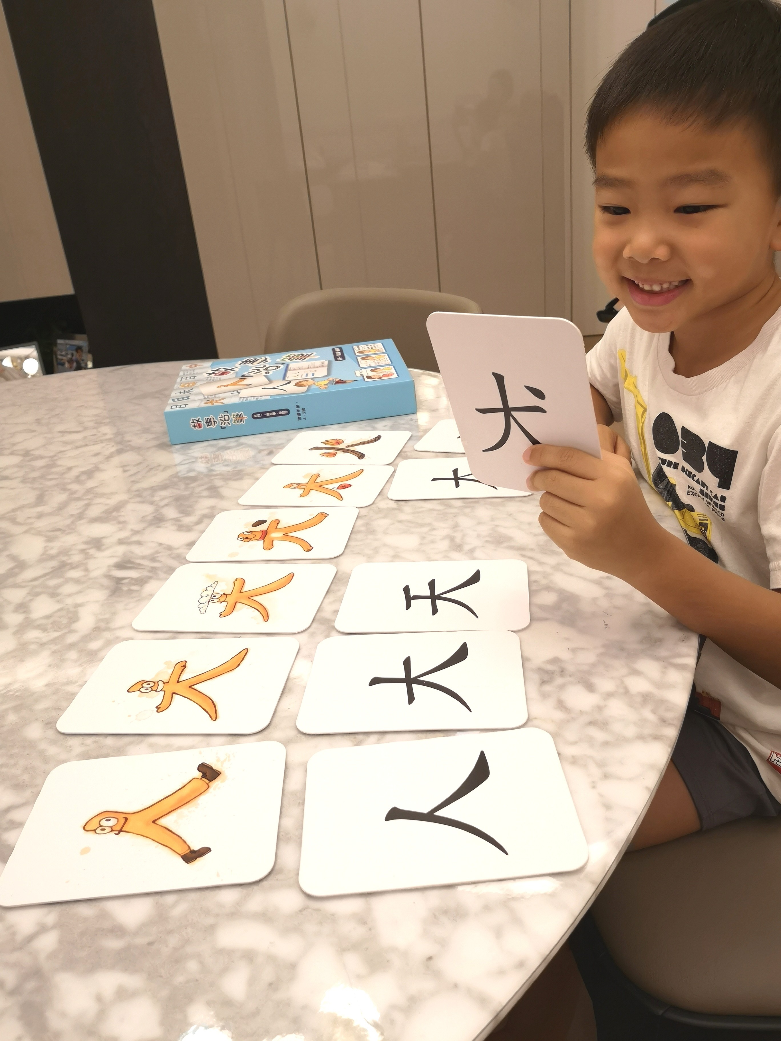 No matter what stage of Mandarin learning your child is at, remember that our job as parents is to show our support and appreciation of their progress. Photo: Anita Shum
