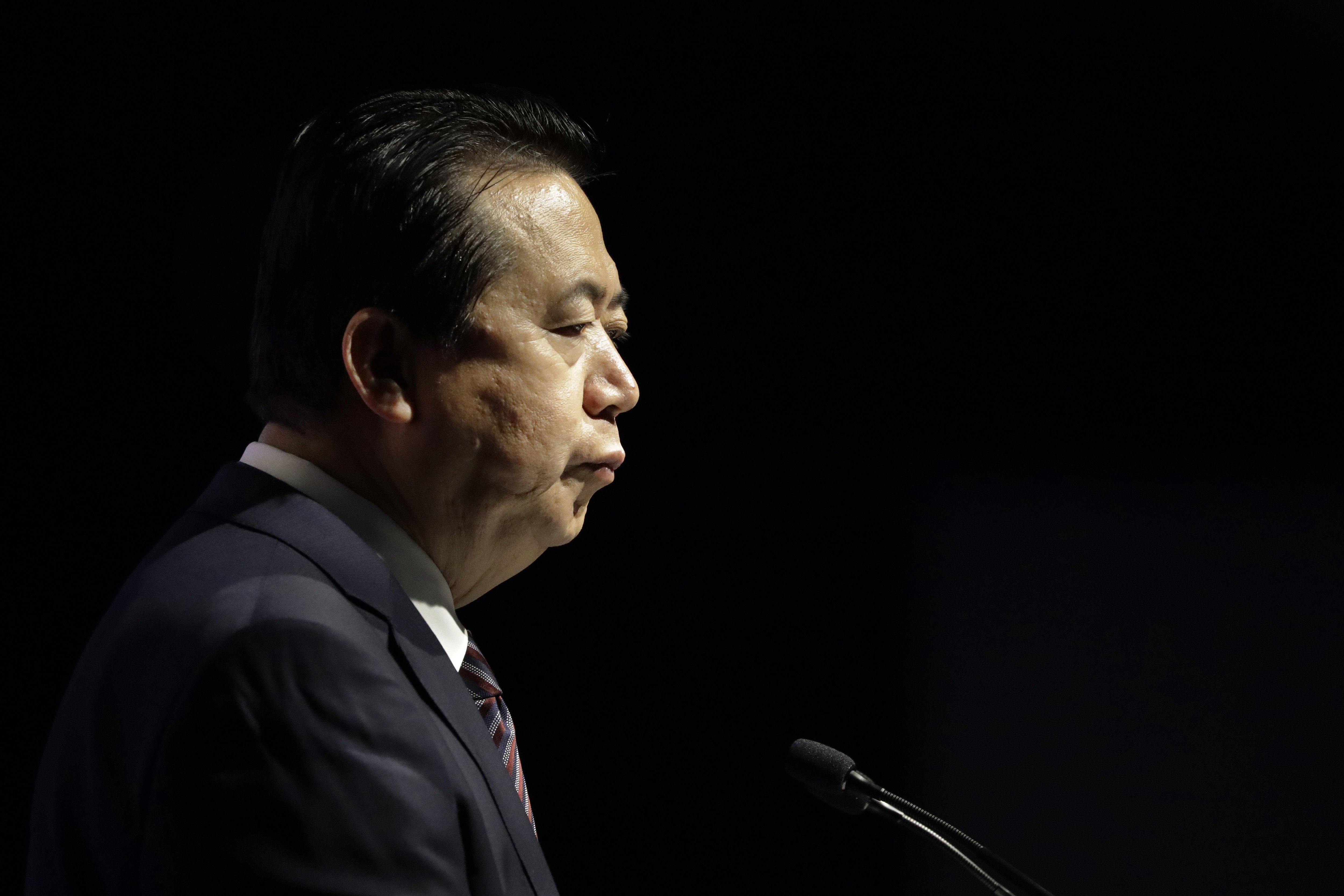 Interpol president Meng Hongwei was detained by Chinese authorities on September 25. Photo: AP