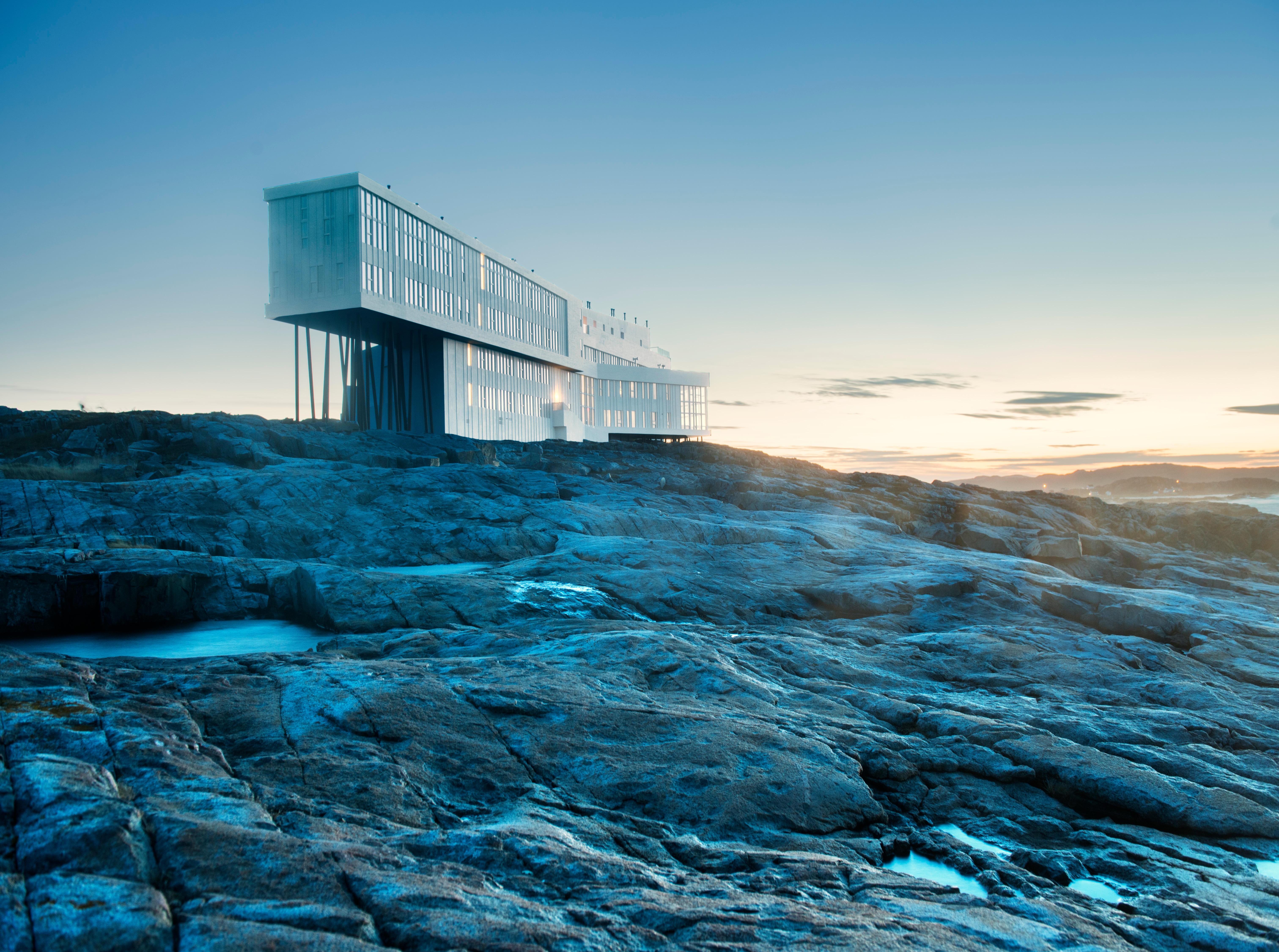 The Fogo Island Inn in Canada.