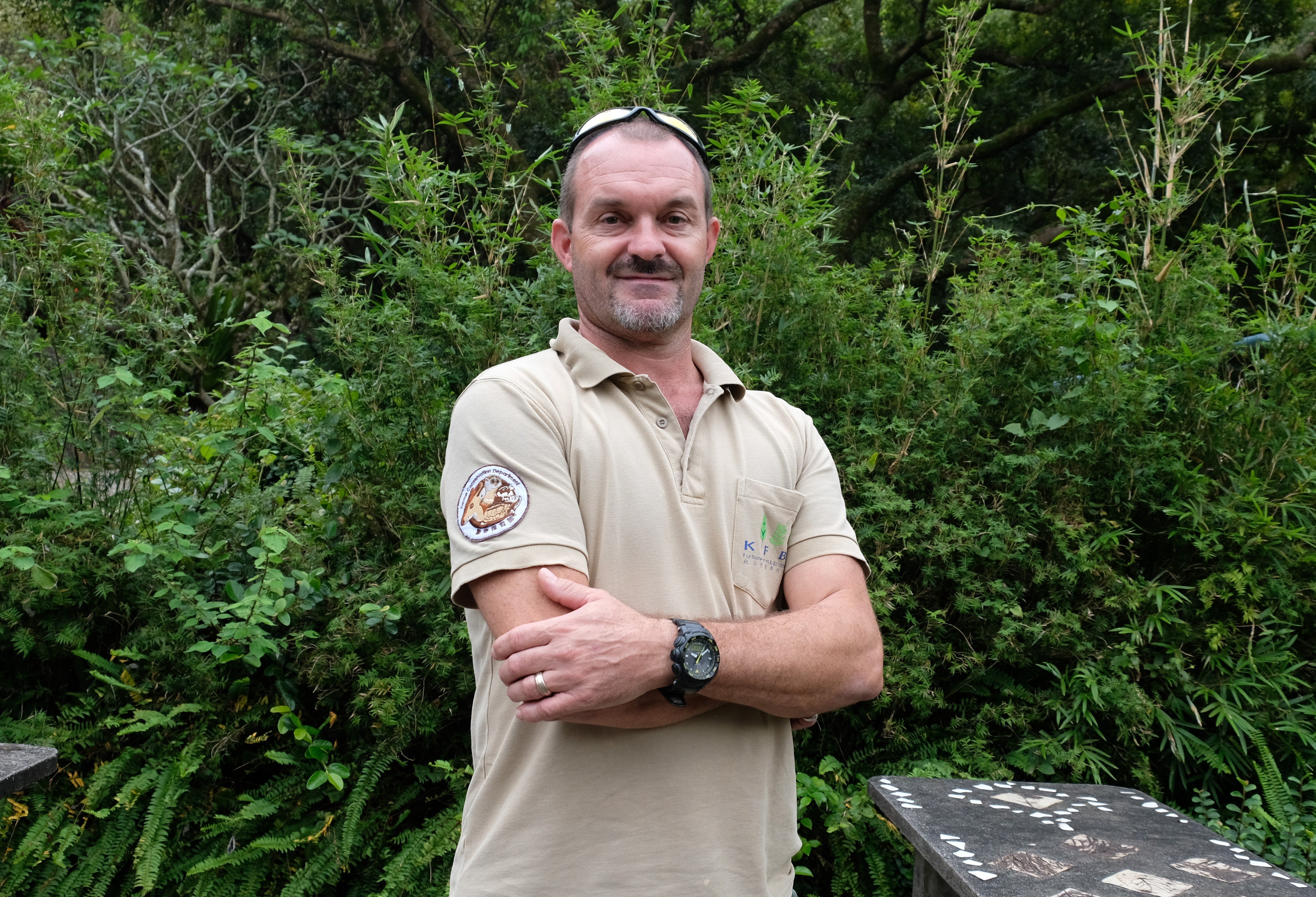 Paul Crow, senior conservation officer at Kadoorie Farm and Botanic Garden. Photo: David Vetter