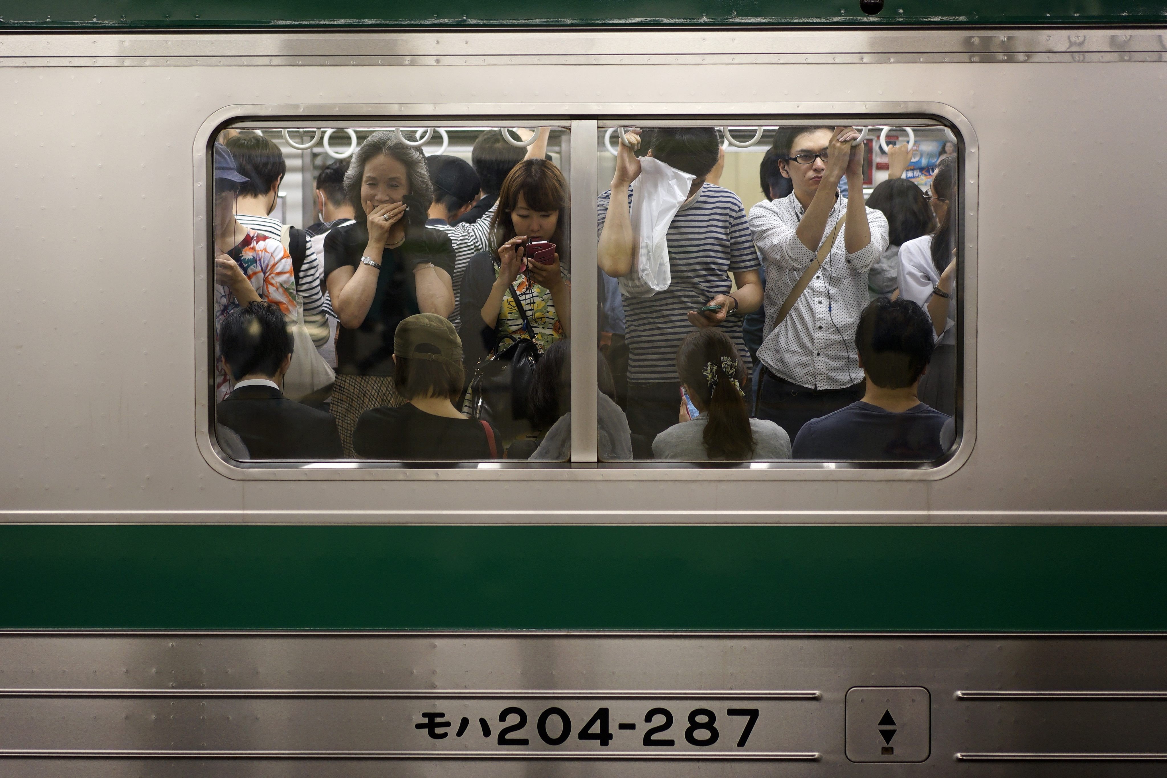 Six ways Japanese women can deter gropers on trains and sexual harassment,  from stickers to stamps | South China Morning Post