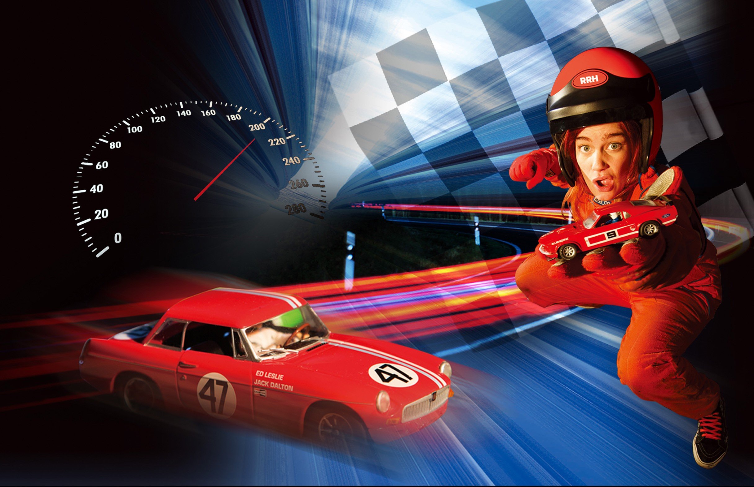 ‘Red Racing Hood’, a reimagining of the fairy tale ‘Little Red Riding Hood’ – with Red trying to overcome her fears to win a slot car race – by Australia’s Terrapin Puppet Theatre, forms part of this year’s ‘Cheers!’ Series of family entertainments in Hong Kong, which runs from November until February.