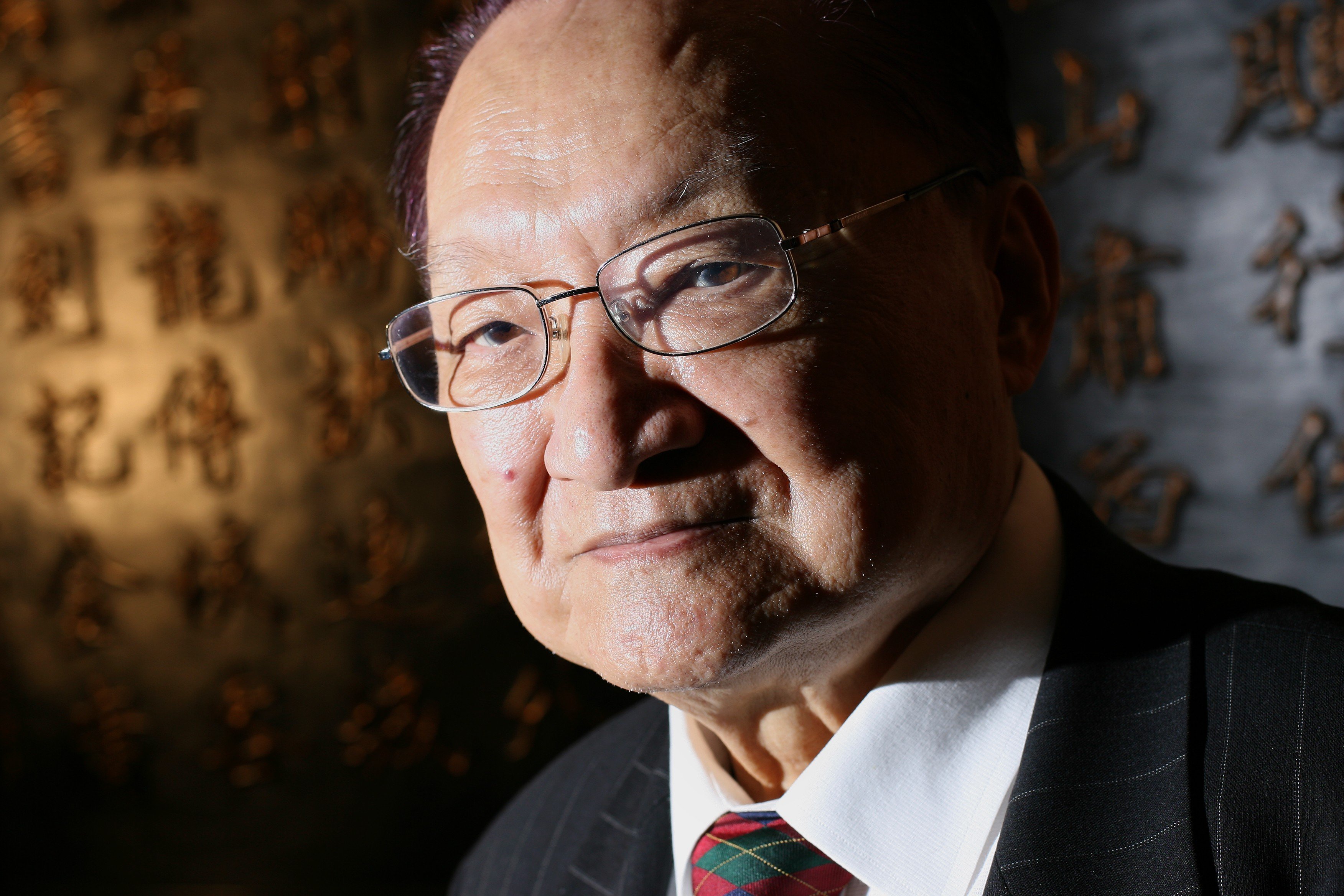 Louis Cha died on Tuesday at the age of 94. Photo: SCMP
