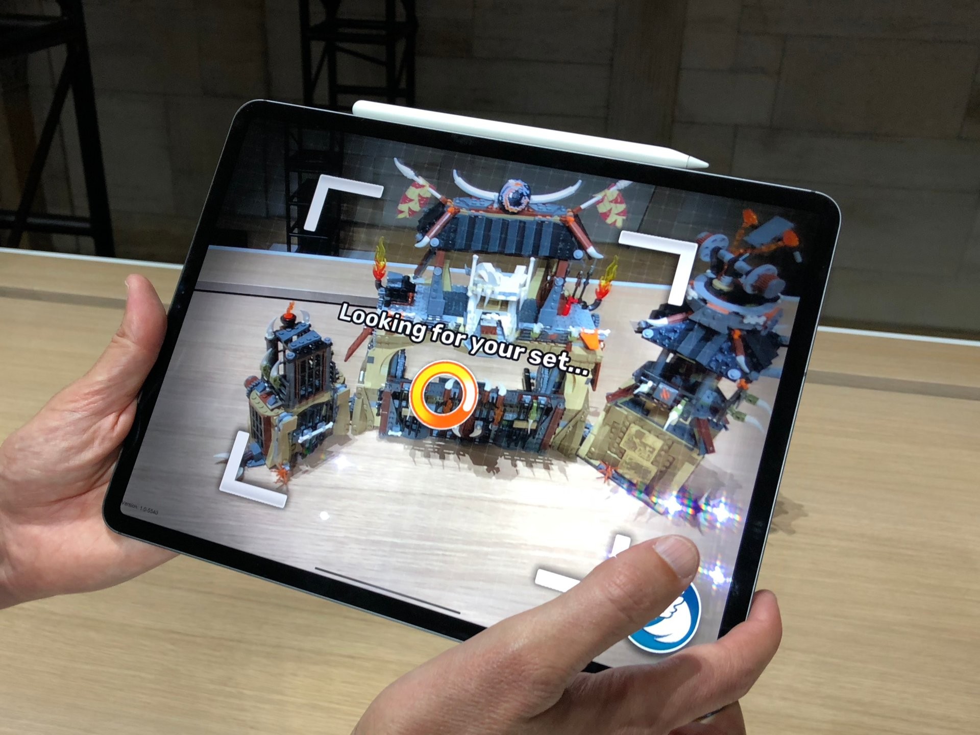 The new 12-inch iPad Pro – unveiled in New York on Tuesday – can cope with processor-intensive tasks, such as augmented reality (AR) applications, but one analysts predicts next year’s version will feature a different high-quality 3D camera for AR use. Photo: Kif Leswing