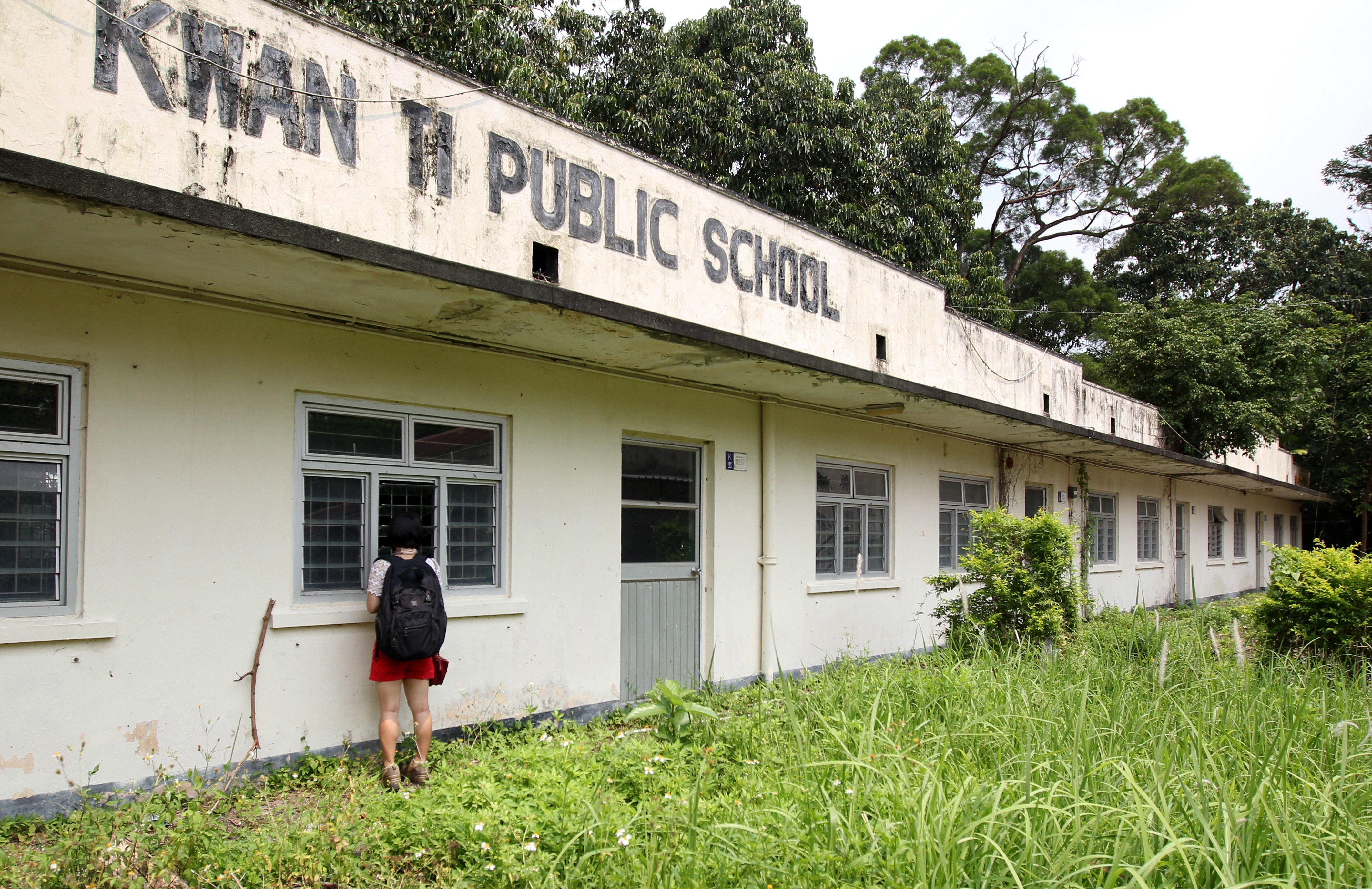 Kwan Ti Public School in Fanlight was closed in 2004 and has been left vacant since. Photo: Dickson Lee