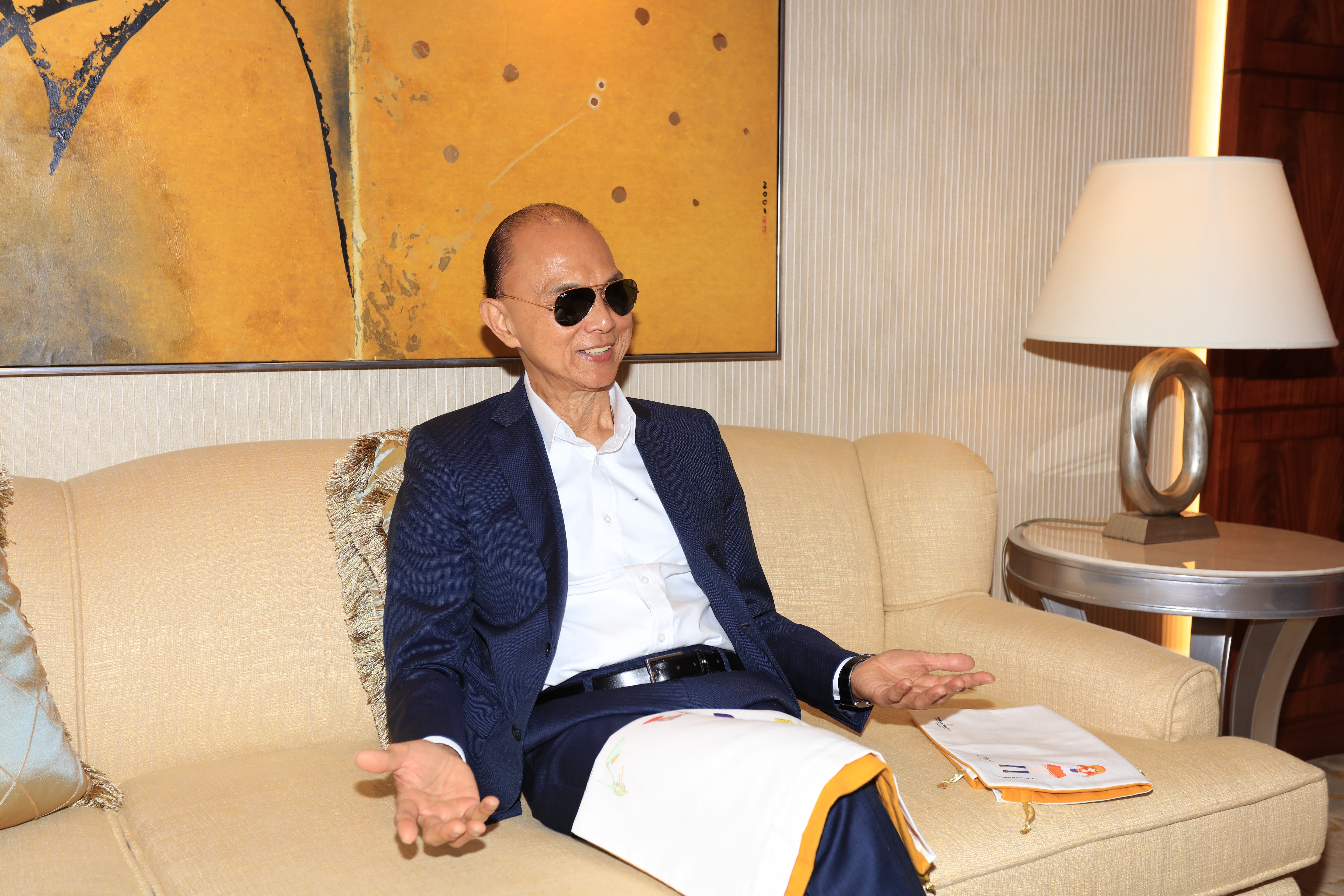 Designer Jimmy Choo and son Danny team up with Kowloon Shangri-La