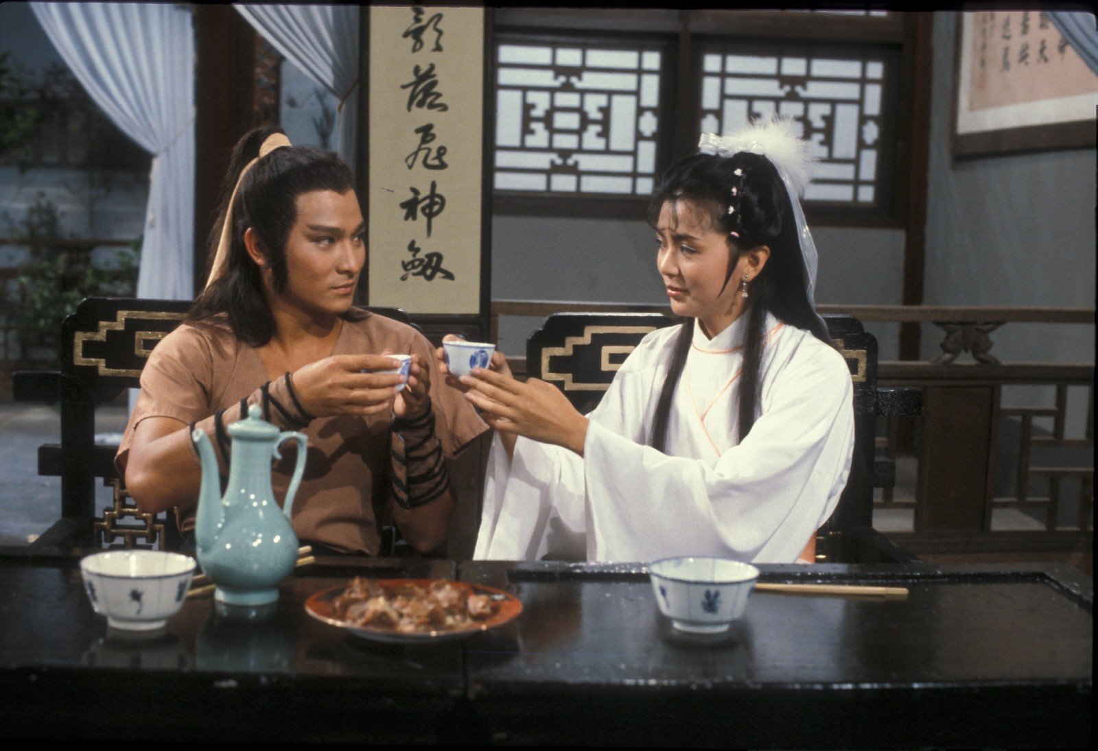 Andy Lau as Yang Guo and Idy Chan as the “little dragon maiden” in TVB’s adaptation of Louis Cha's The Return of the Condor Heroes.