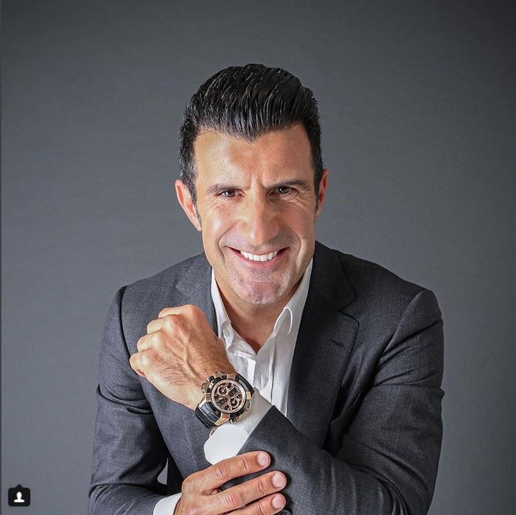 Former Barcelona, Real Madrid Inter Milan and Portugal midfielder Luis Figo. Instagram account: @luis__figo