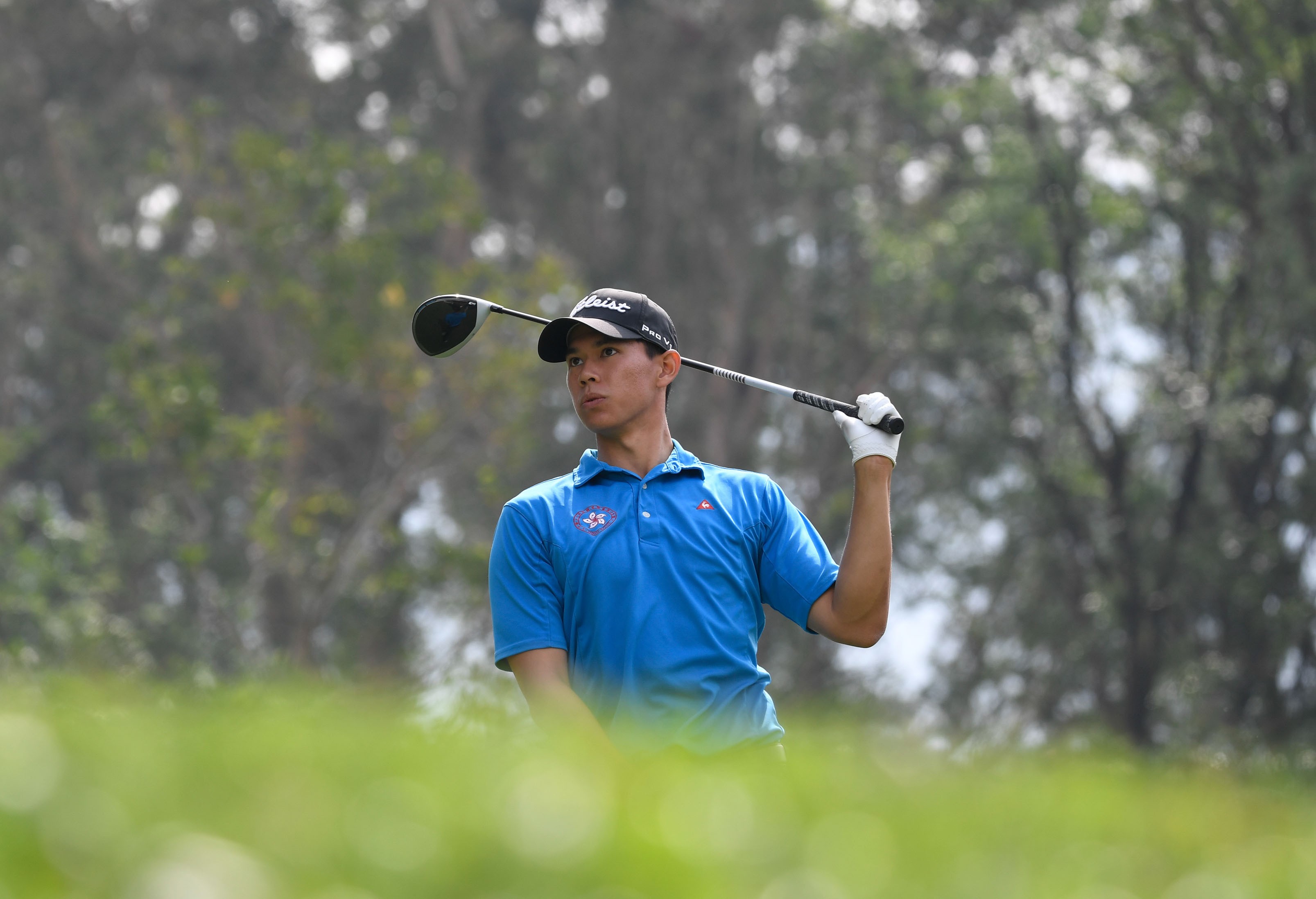 Matthew Cheung during the third round of the Hong Kong Open. Photos: Richard Castka