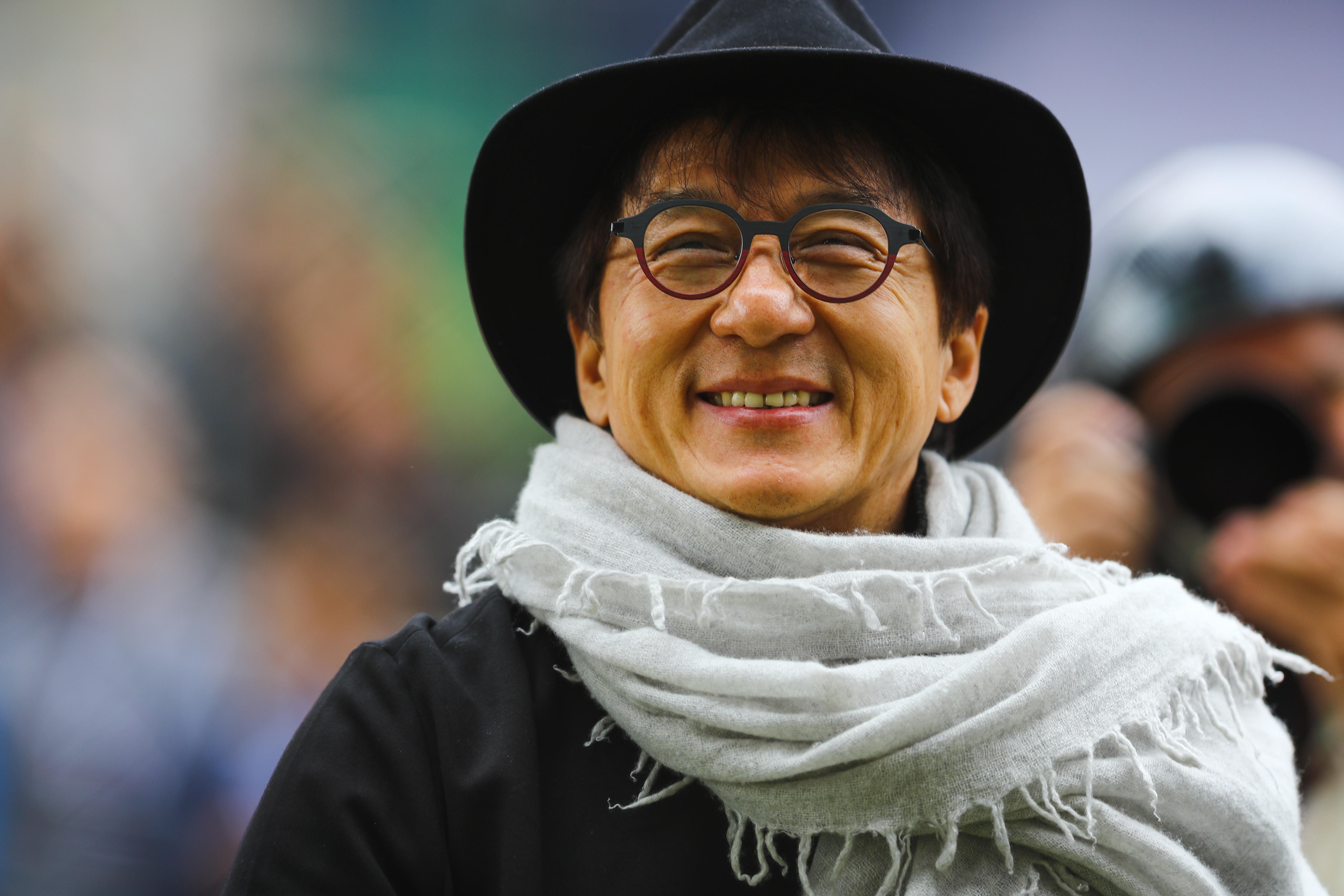 Jackie Chan in Shanghai, China, in November 2017. Picture: Alamy
