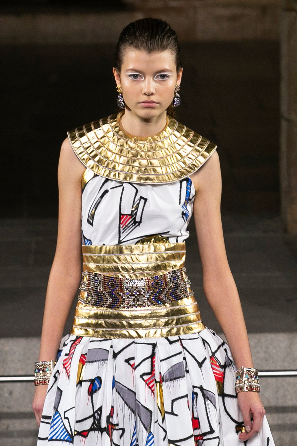Only Karl can do this': Lagerfeld blends Egypt and Manhattan for Chanel 
