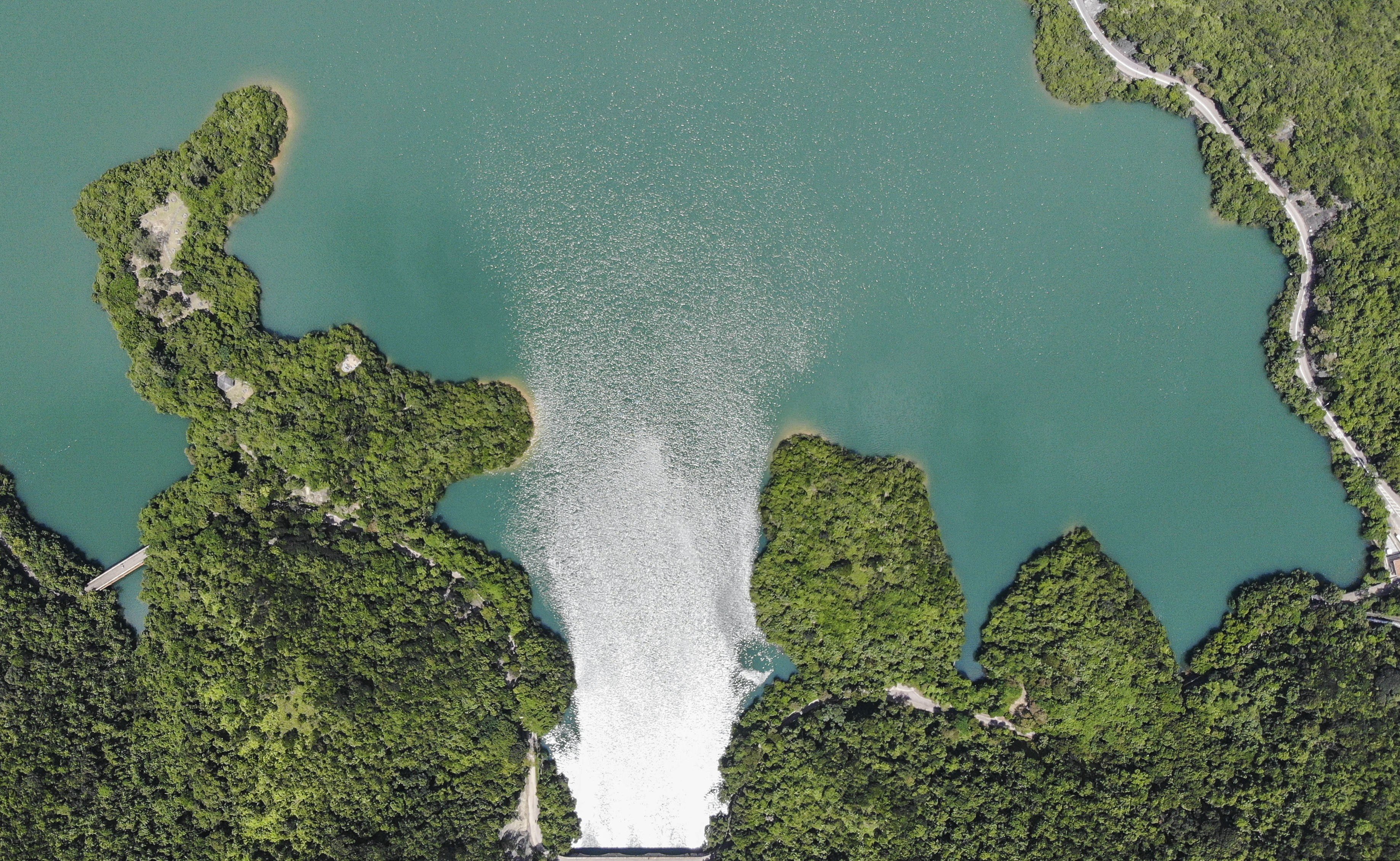 The Tai Tam Tuk Reservoir, a water resource of Hong Kong, which gets most of its supply from the mainland. Photo: Roy Issa