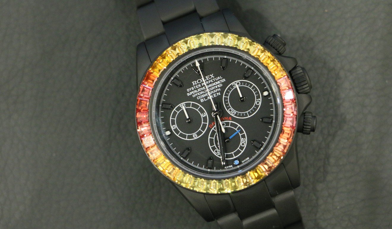 Rolex blaken daytona online rainbow