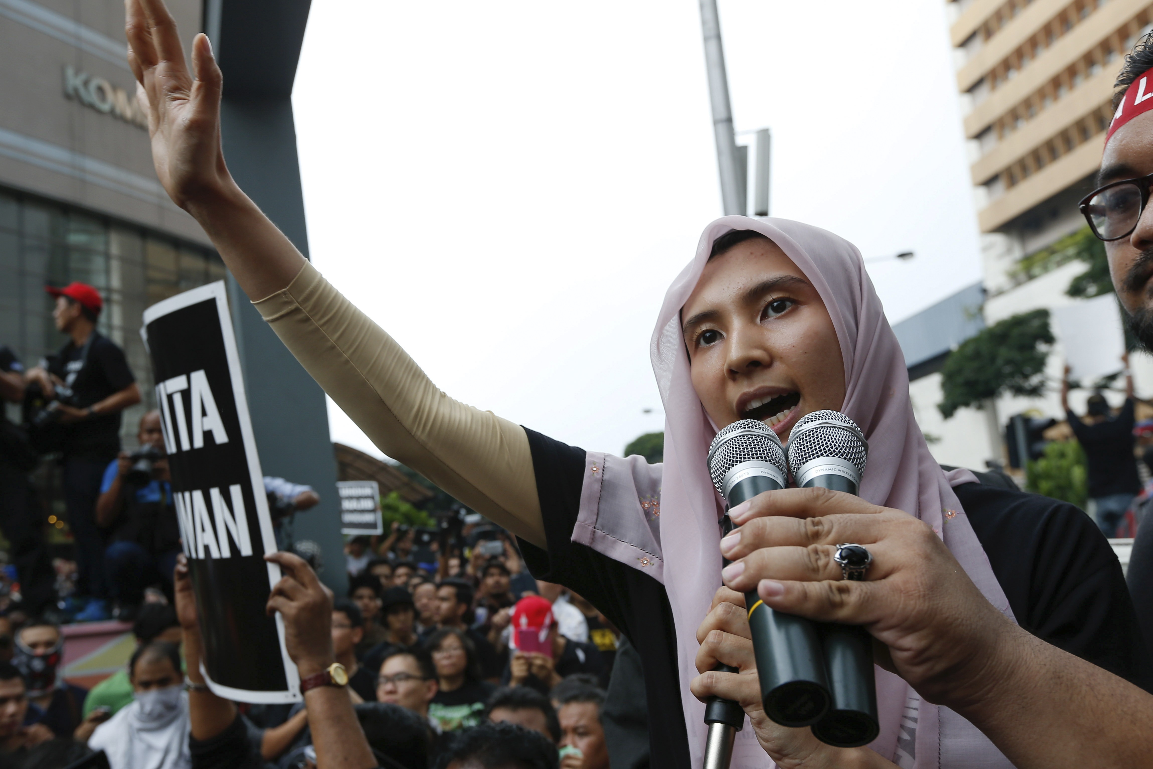 Nurul Izzah Anwar, Anwar Ibrahim’s daughter. Photo: AP