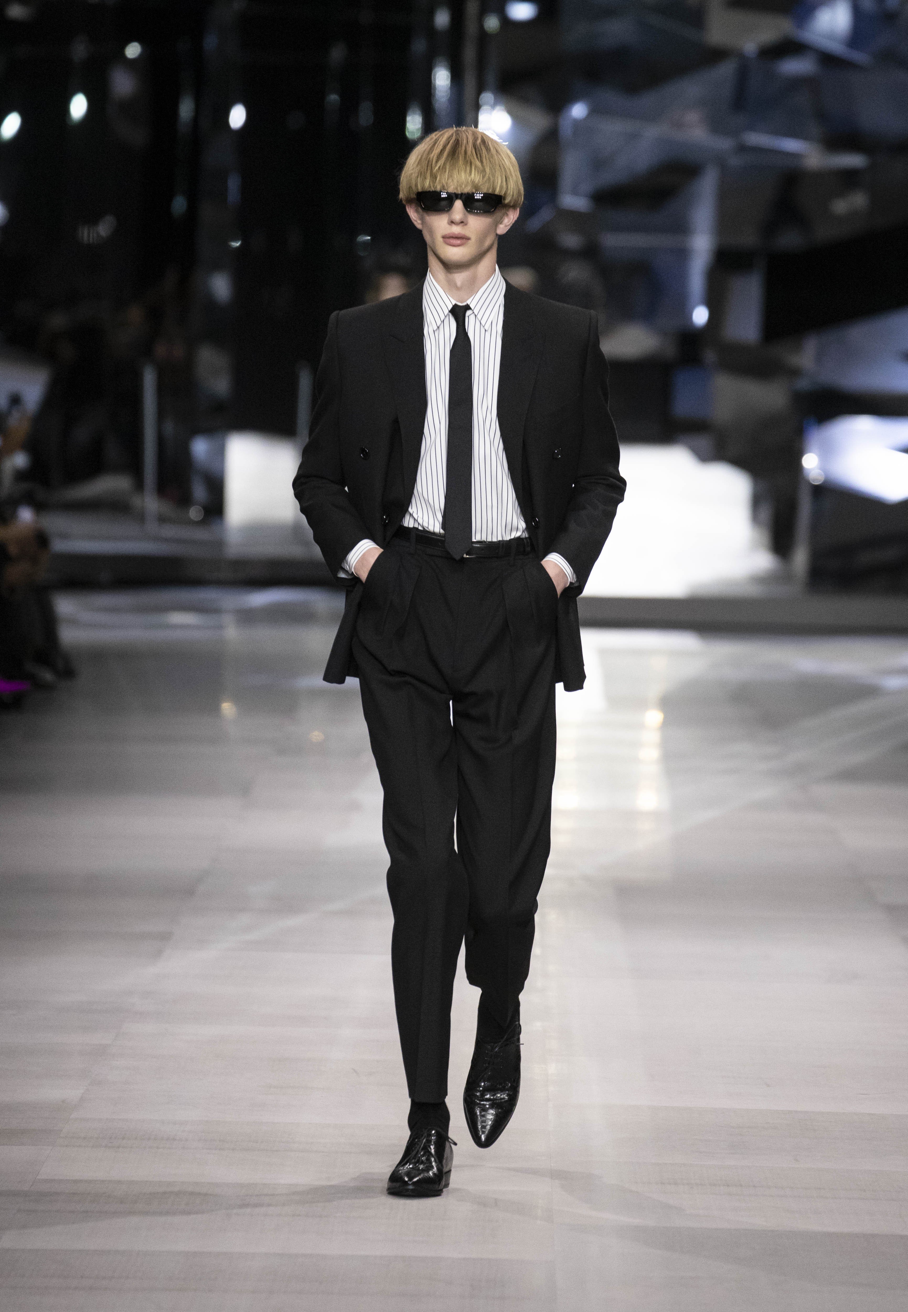オンラインストア割引 Dior Homme Hedi Slimane Black Trousers ...