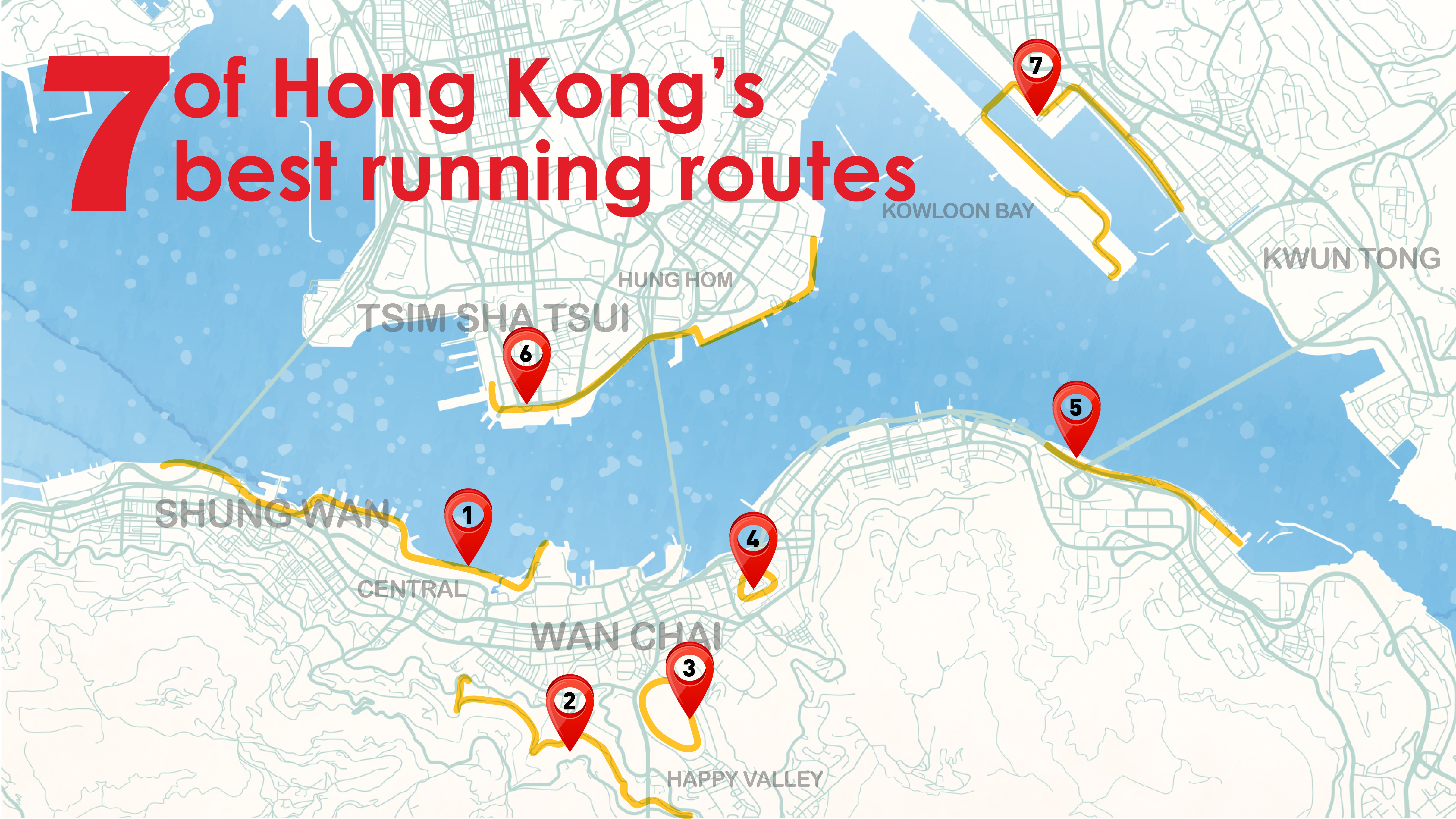 Hong Kong has many tranquil routes which allow runners to give their minds a break from the pressures of the city.