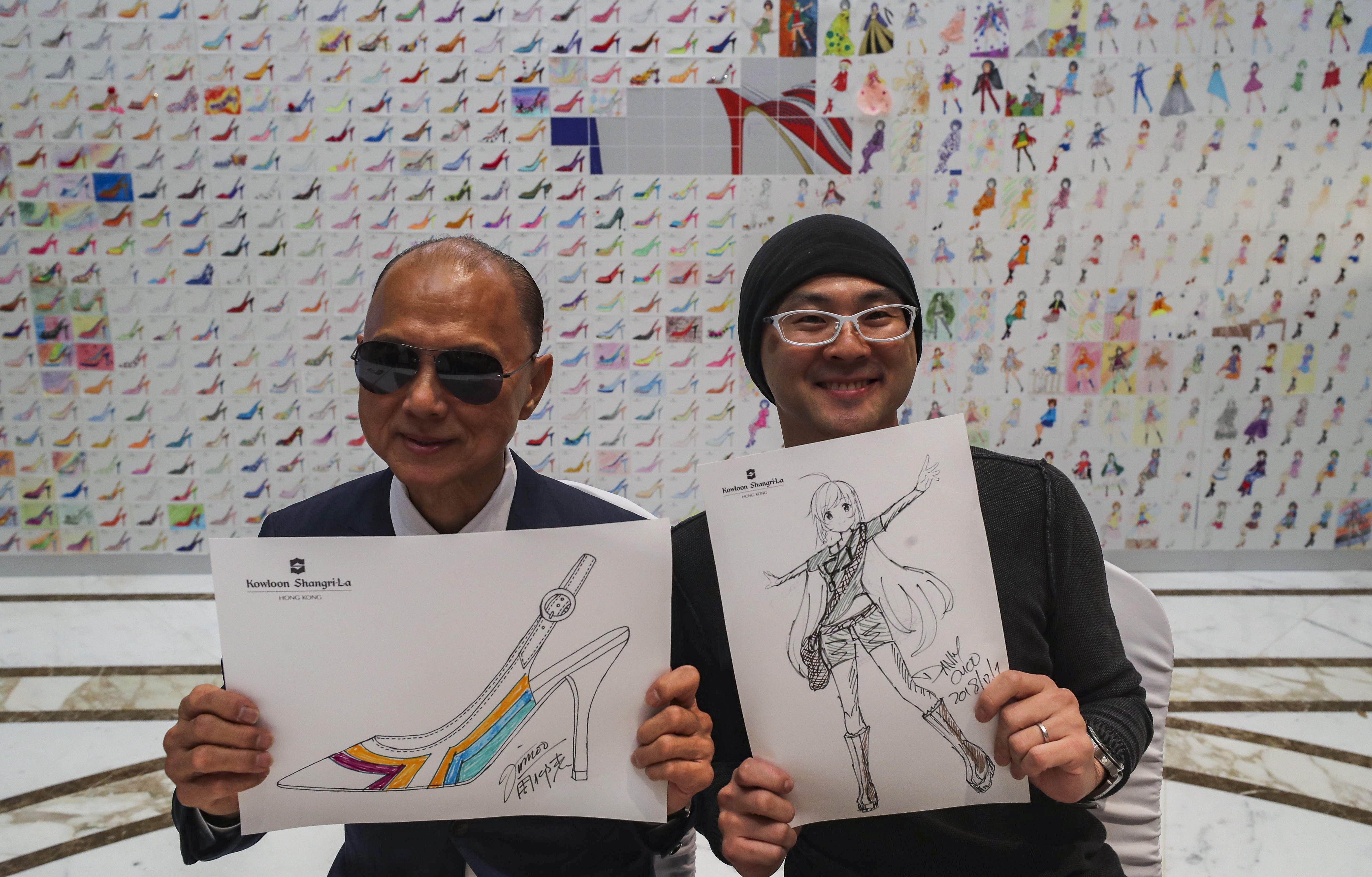 Designer Jimmy Choo and son Danny team up with Kowloon Shangri-La