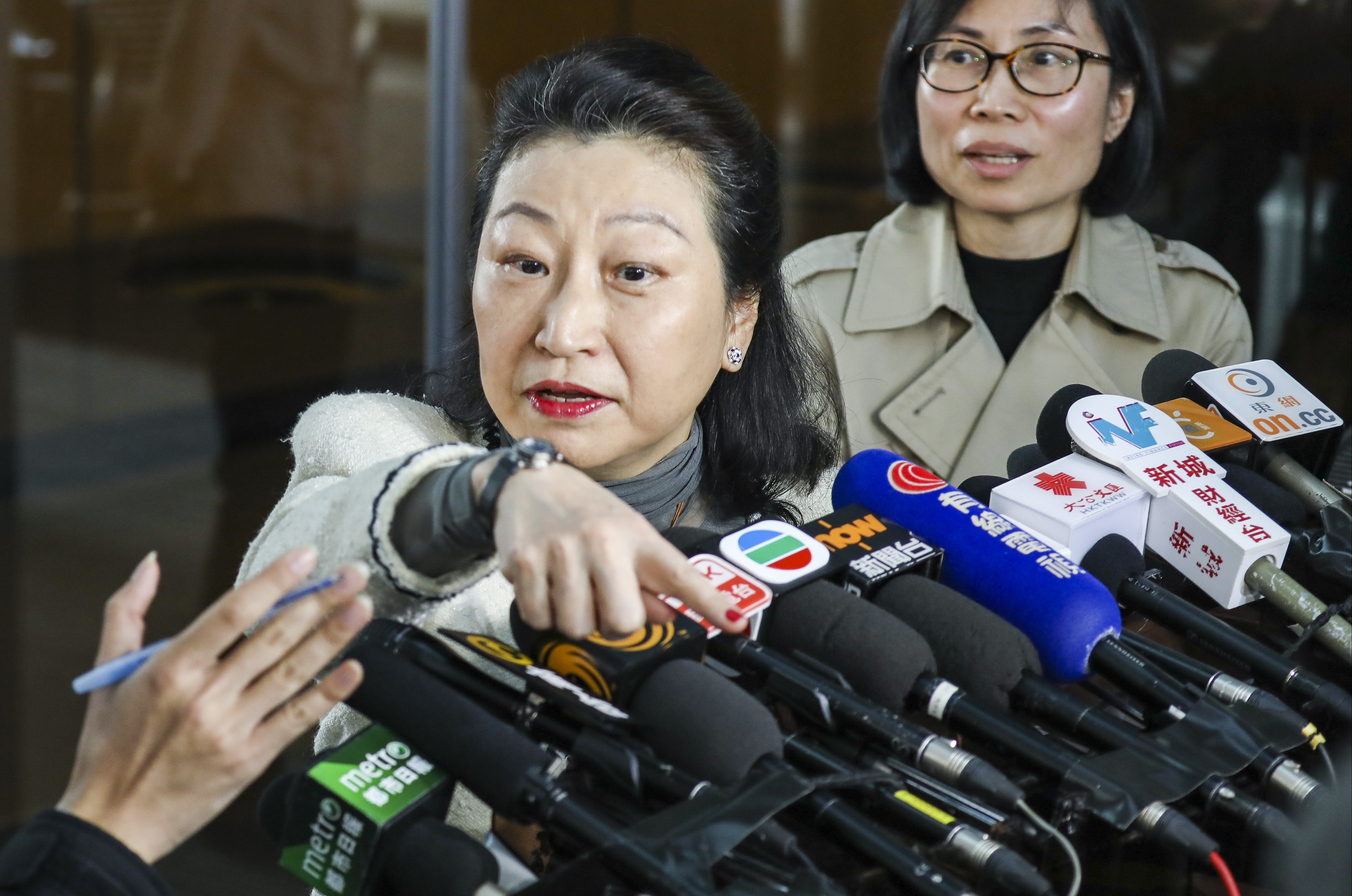 Secretary for Justice, Teresa Cheng rejected calls to further explain the decision to drop a corruption investigation into former Hong Kong chief executive Leung Chun-ying, but this has not placated her critics. Photo: Dickson Lee