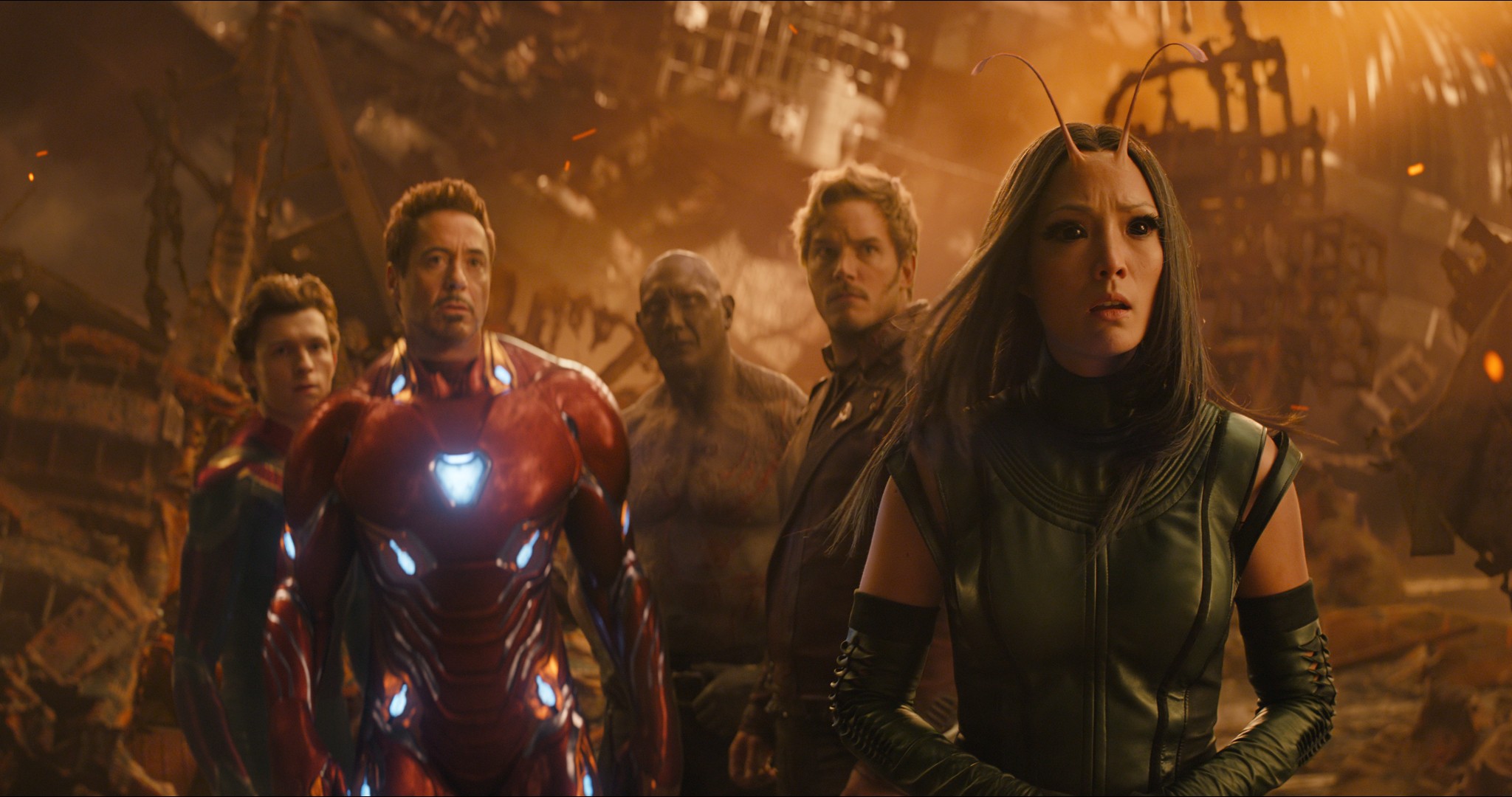 Marvel superheroes in a scene from “Avengers: Infinity War”. Whether we want to encounter such superhuman beings in real life is another matter. Photo: Marvel Studios via AP