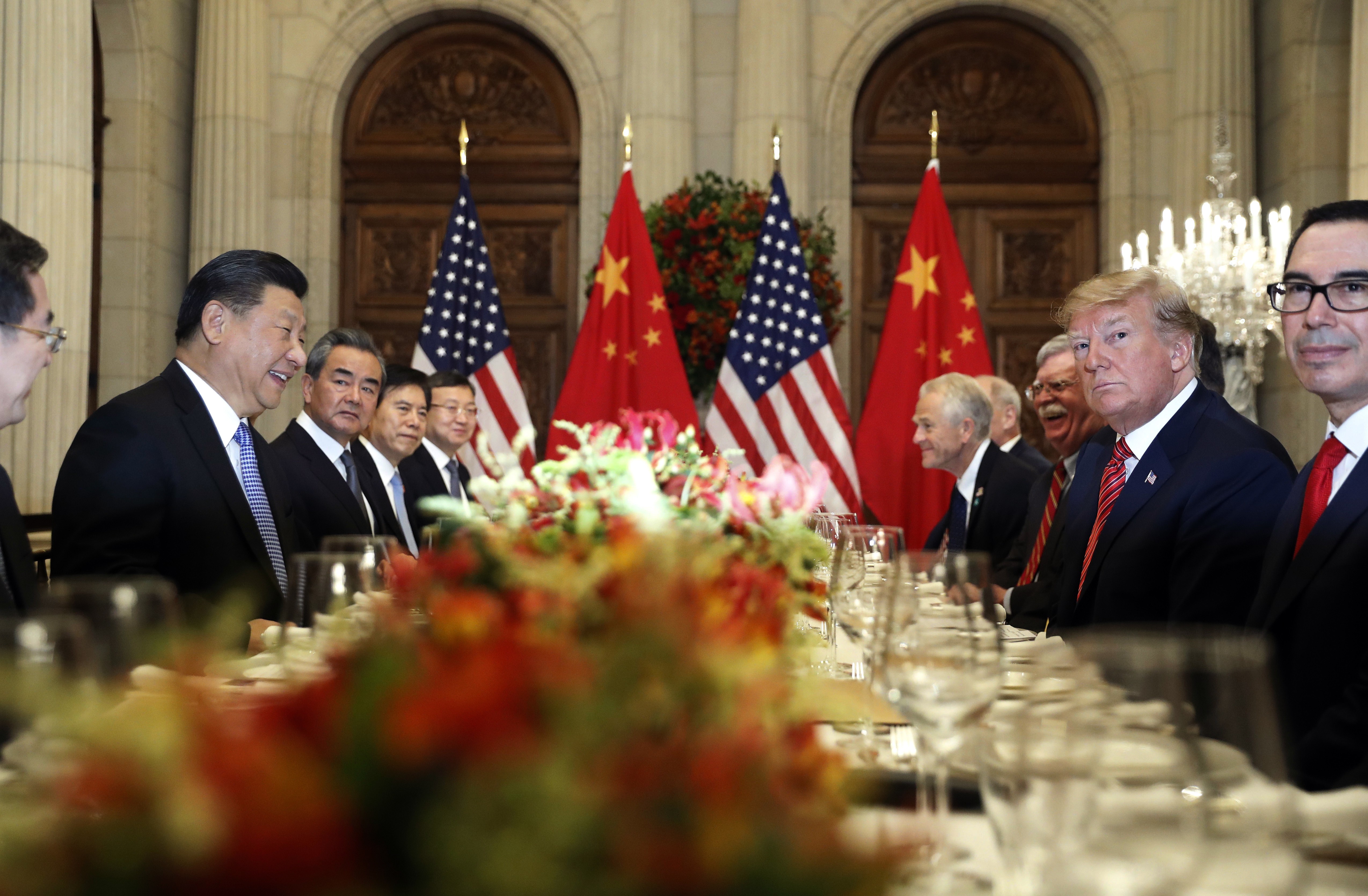 The US-China trade war remains a threat. Photo: AP