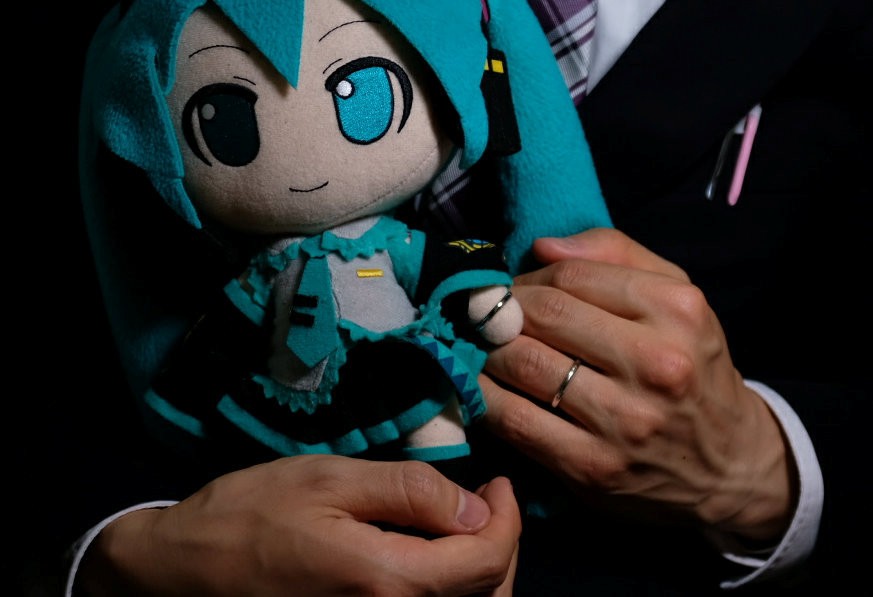 In one of the weirder stories of the year, a Japanese man married a fictional character. Photo: Reuters
