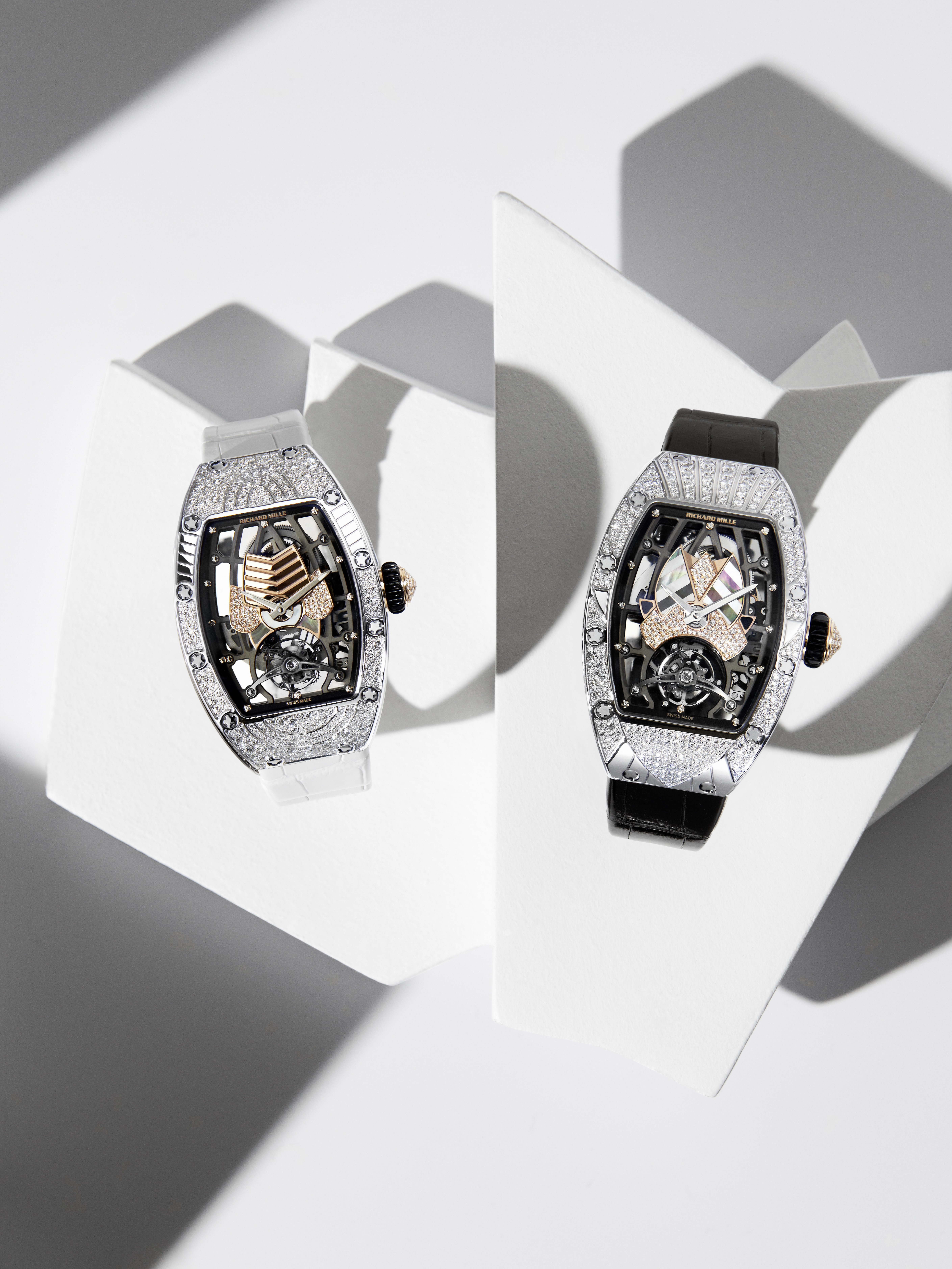 Richard Mille created 10 different variations of its art deco-inspired ladies’ timepiece, the RM 71-01 Automatic Tourbillon Talisman. PhotoS: Manon Wertenbroek/Arnaud Le Brazidec
