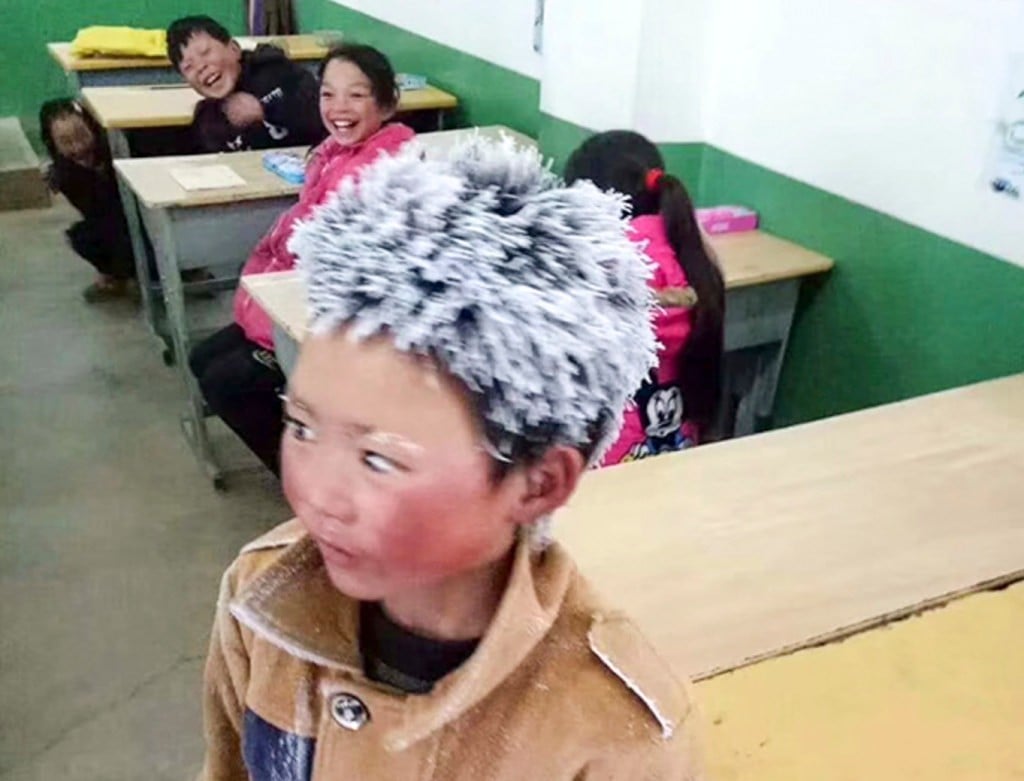 The story of eight-year-old Wang Fuman, or ‘Ice Boy’, warmed hearts around the world. Photo: News.163.com
