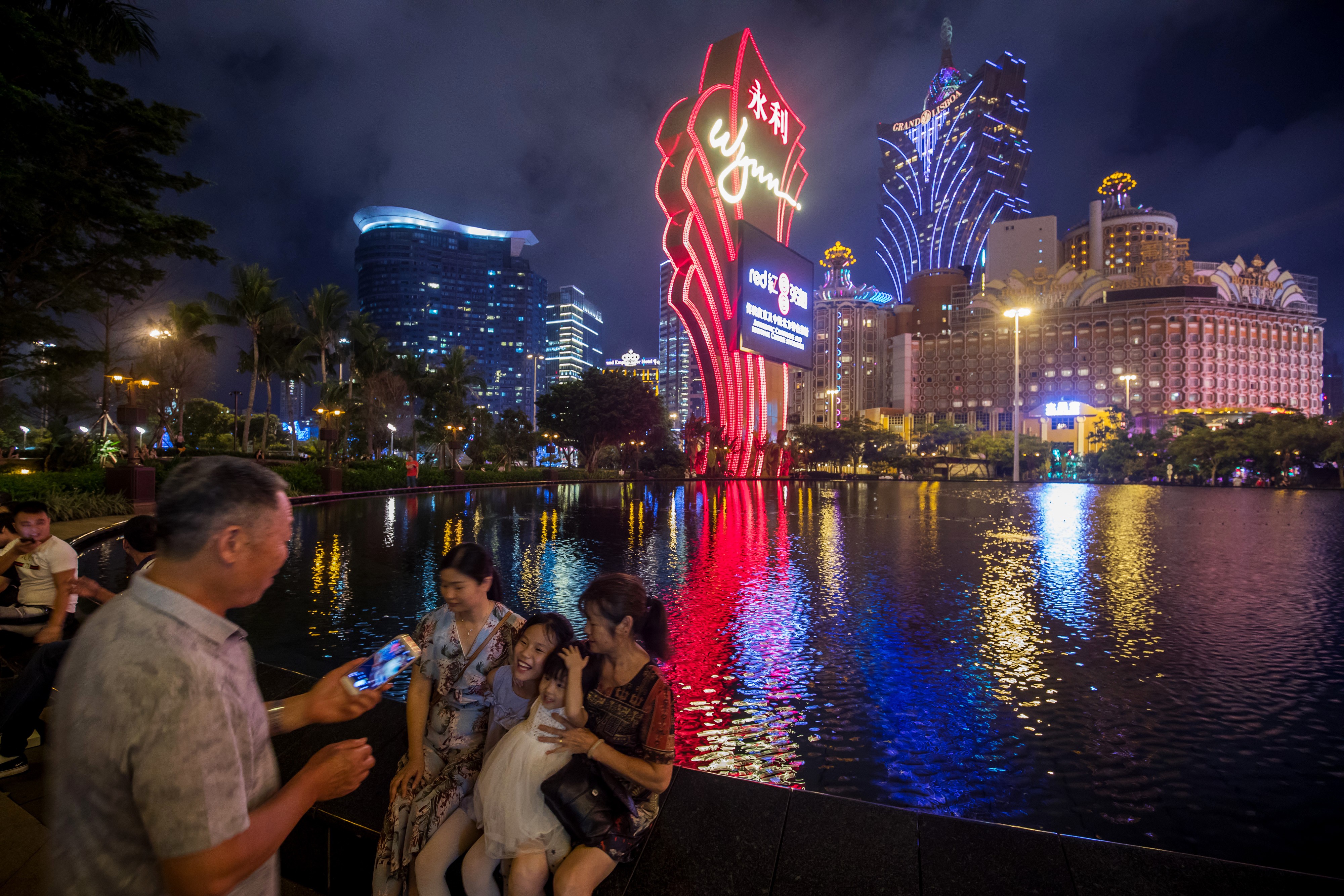 Macau’s casinos had a bumper 2018. Photo: Bloomberg