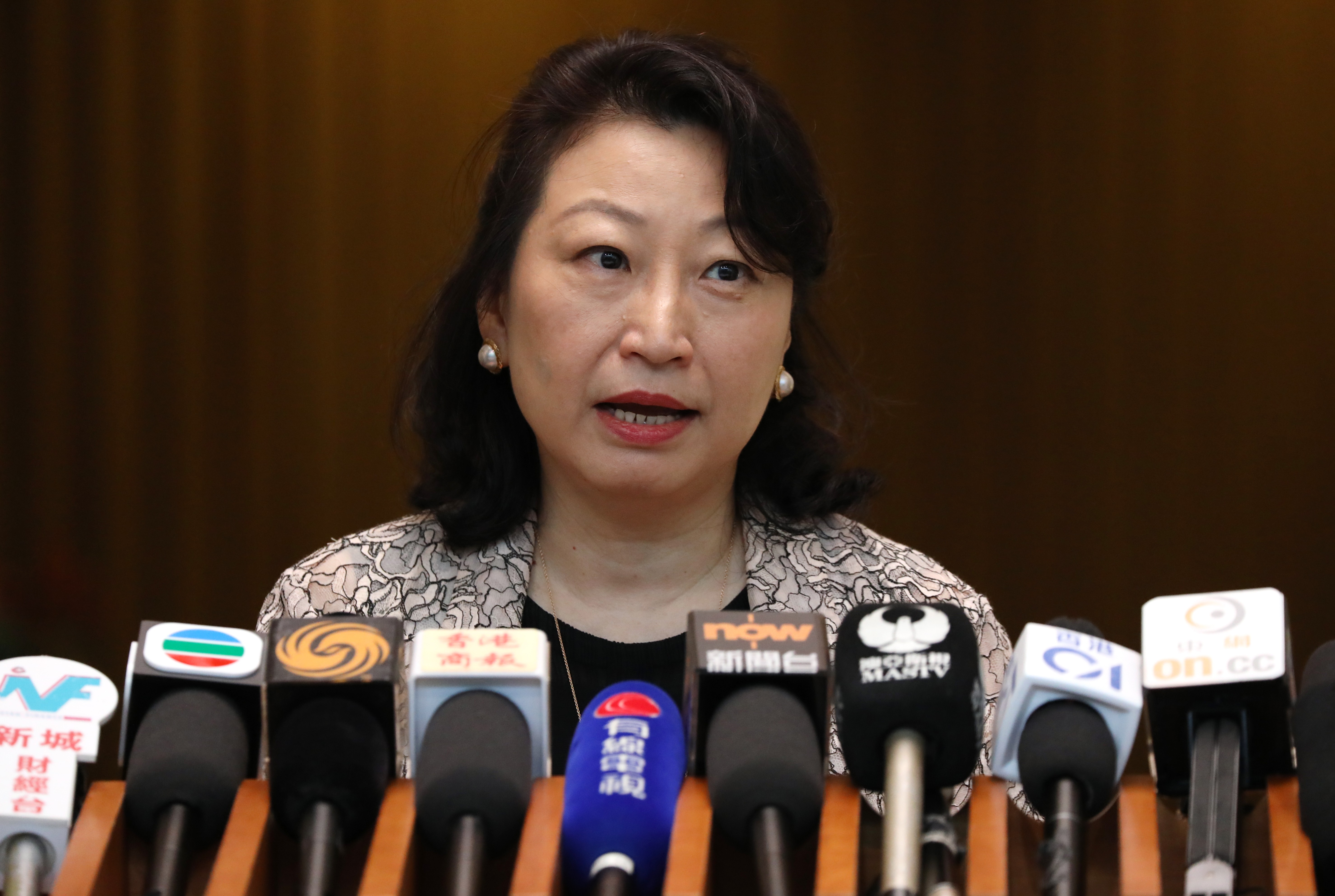 The decision to drop the case against Leung Chun-ying ignited public protests, and Secretary for Justice Teresa Cheng’s pointed refusal to explain the decision has done little to calm them. Photo: Nora Tam