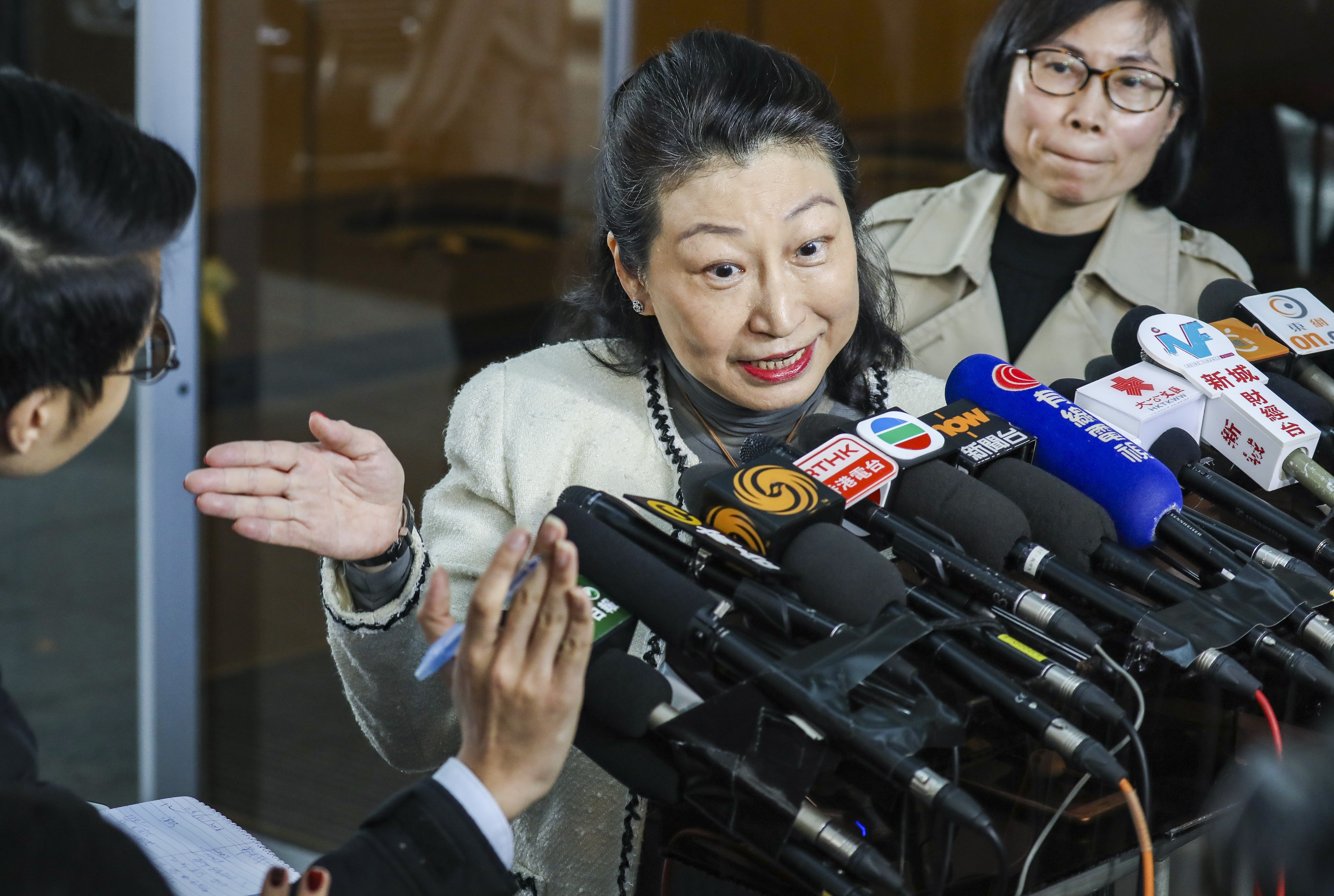 Teresa Cheng will appear before lawmakers for an hour on January 28. Photo: Dickson Lee
