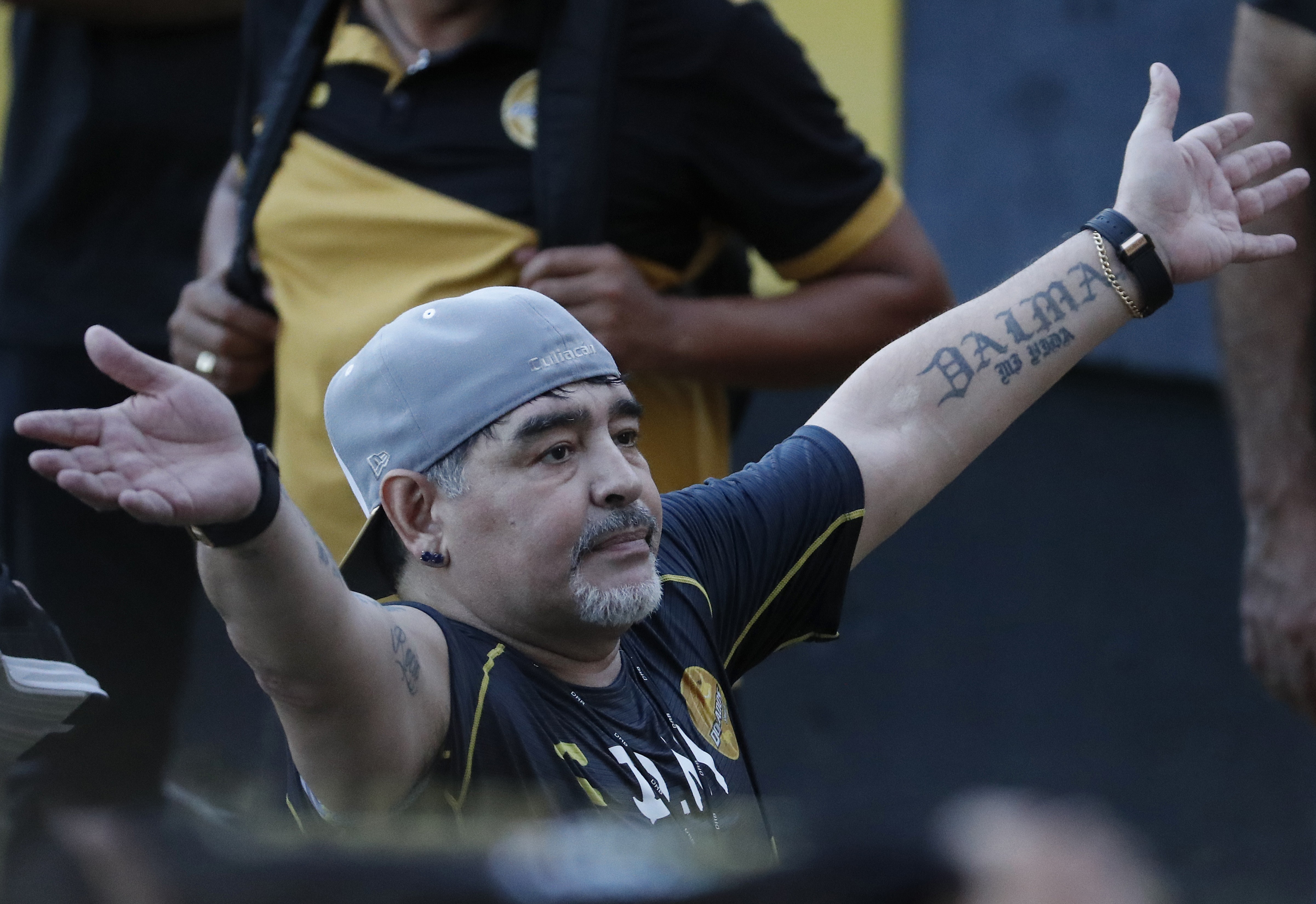 Diego Maradona is recovering from his latest health scare. Photo: AP
