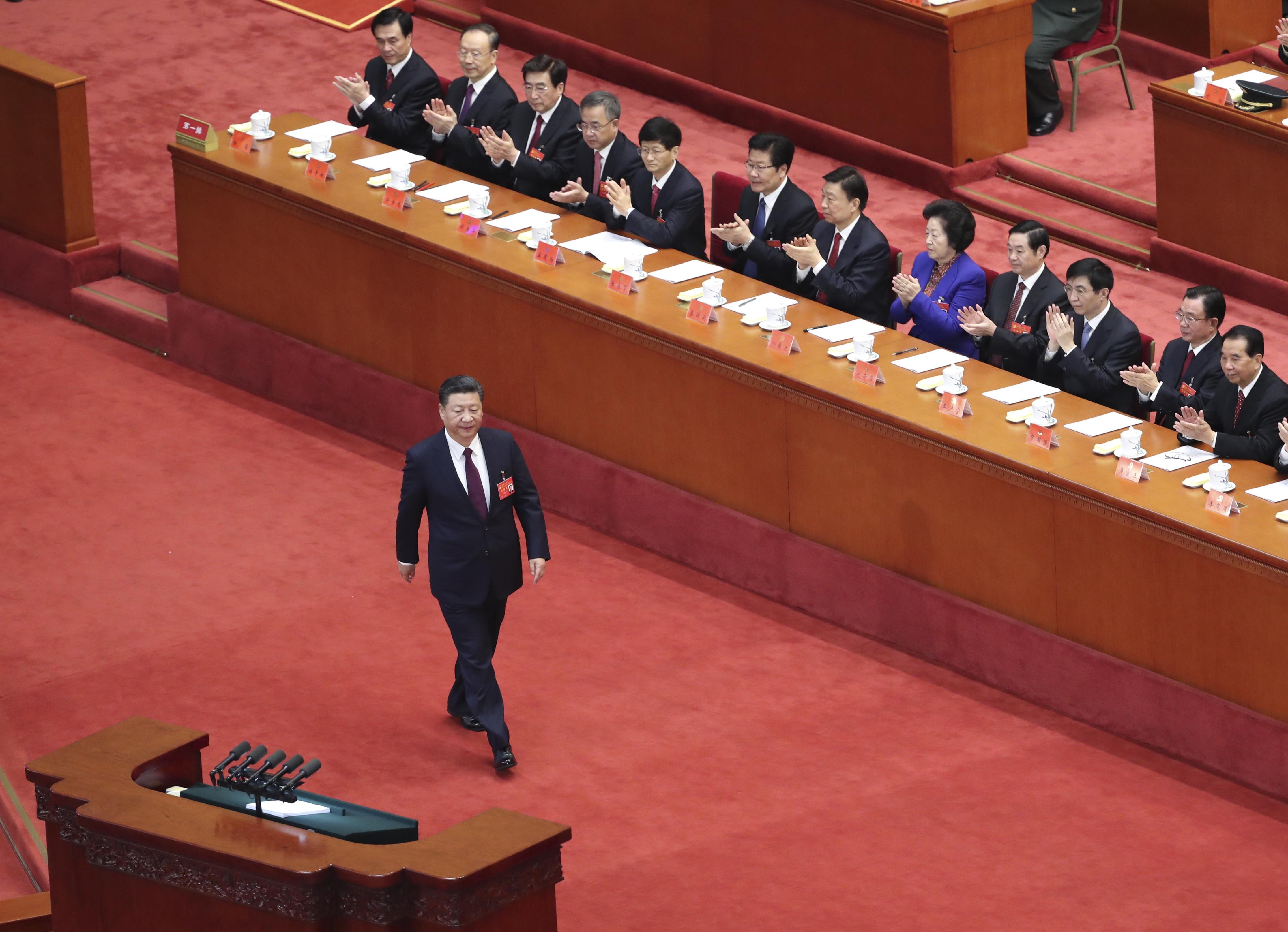 The prospects of the generation expected to provide a successor to Xi Jinping receded at the 19th party congress, when none of them were made members of the Politburo Standing Committee. Photo: Xinhua