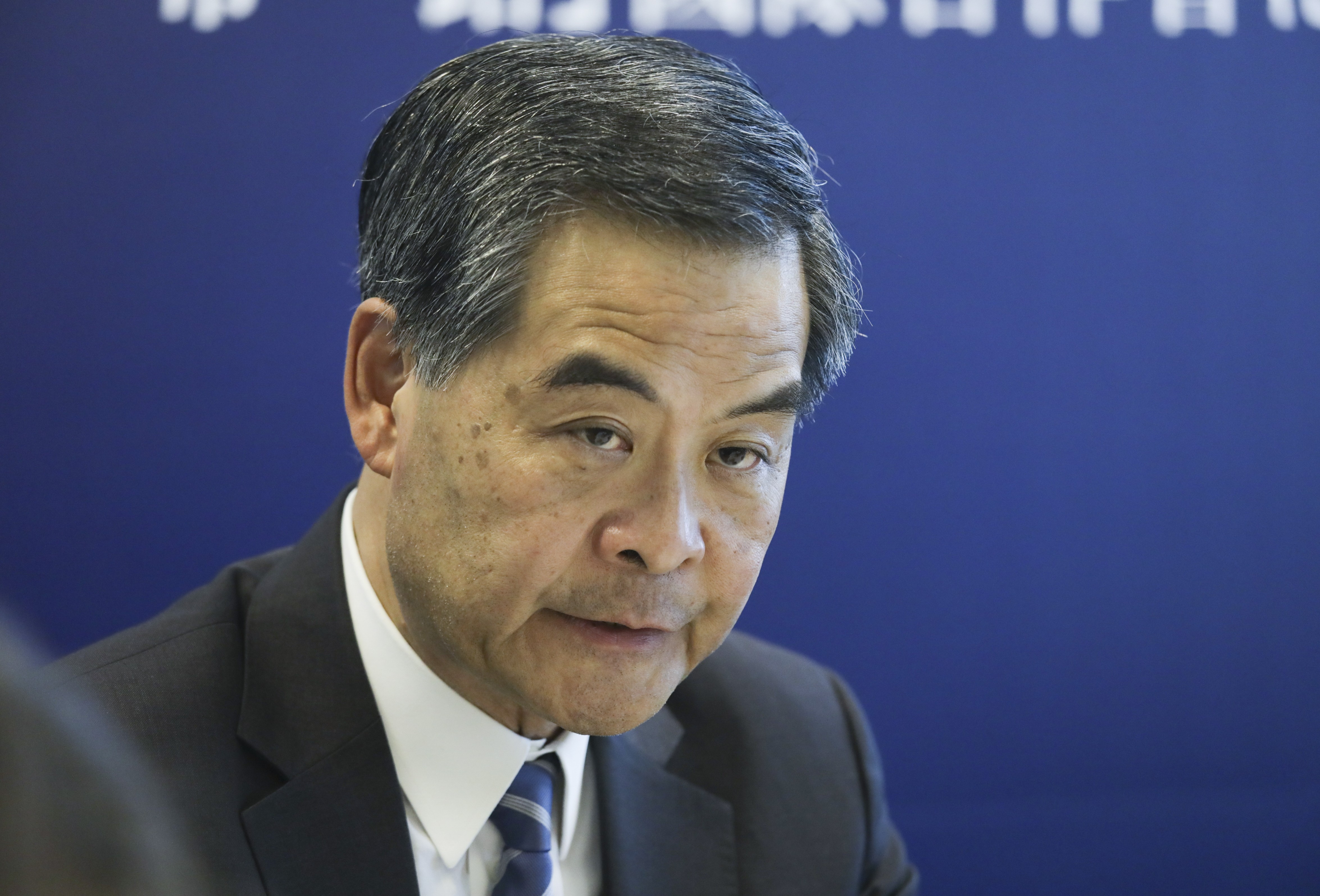 Former chief executive Leung Chun-ying received part of a HK$50 million payment from Australian firm UGL while in office but failed to declare the payment. Photo: Tory Ho