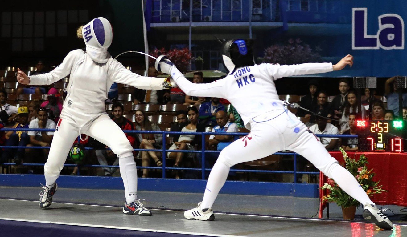 Fencing World Cup Fujairah: South Korea's Sera Song strikes back at Hong  Kong's Vivian Kong with sudden-death épée win