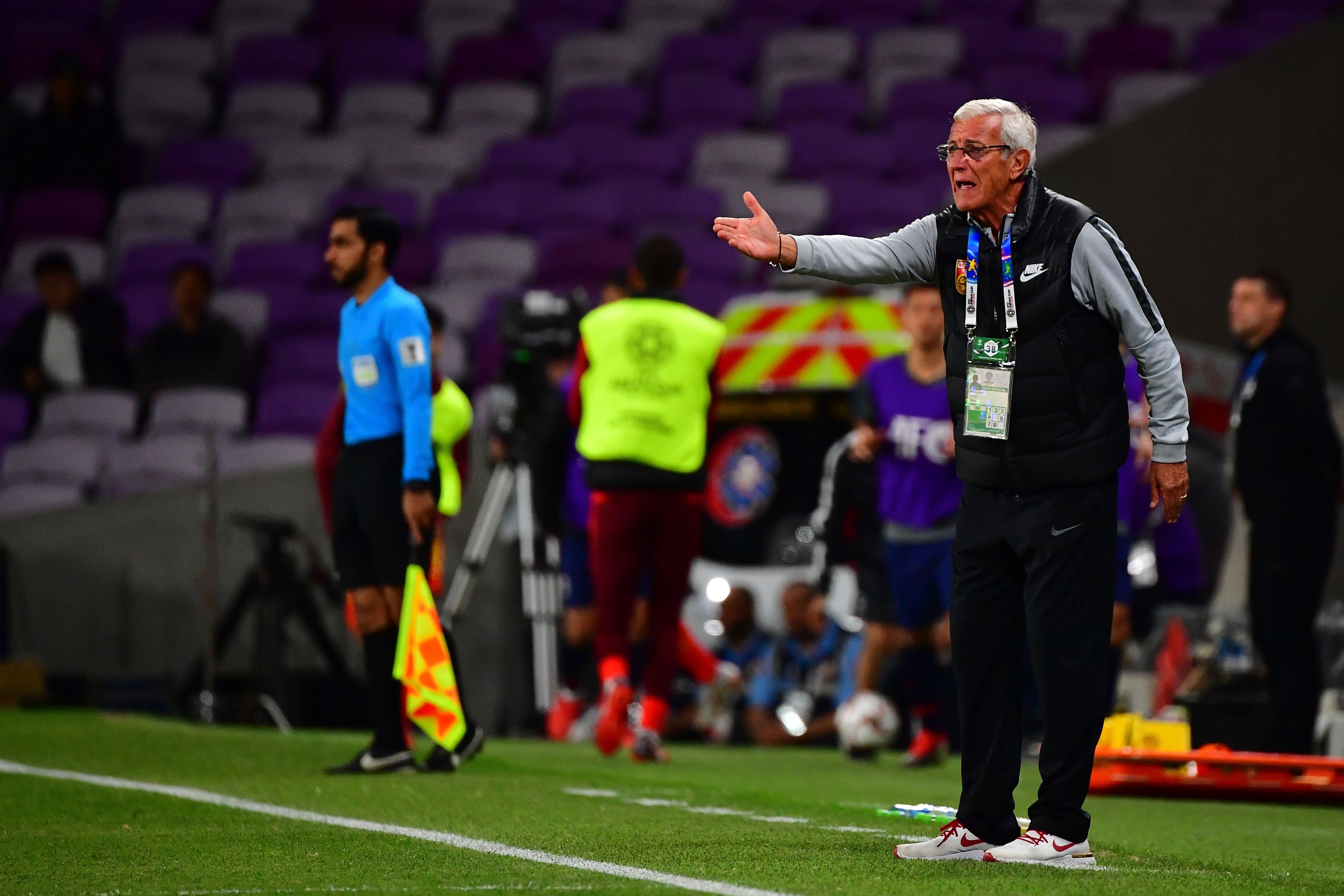 China coach Marcello Lippi has said his team must be more focussed against regional heavyweight Iran in the last-eight. Photo: AFP