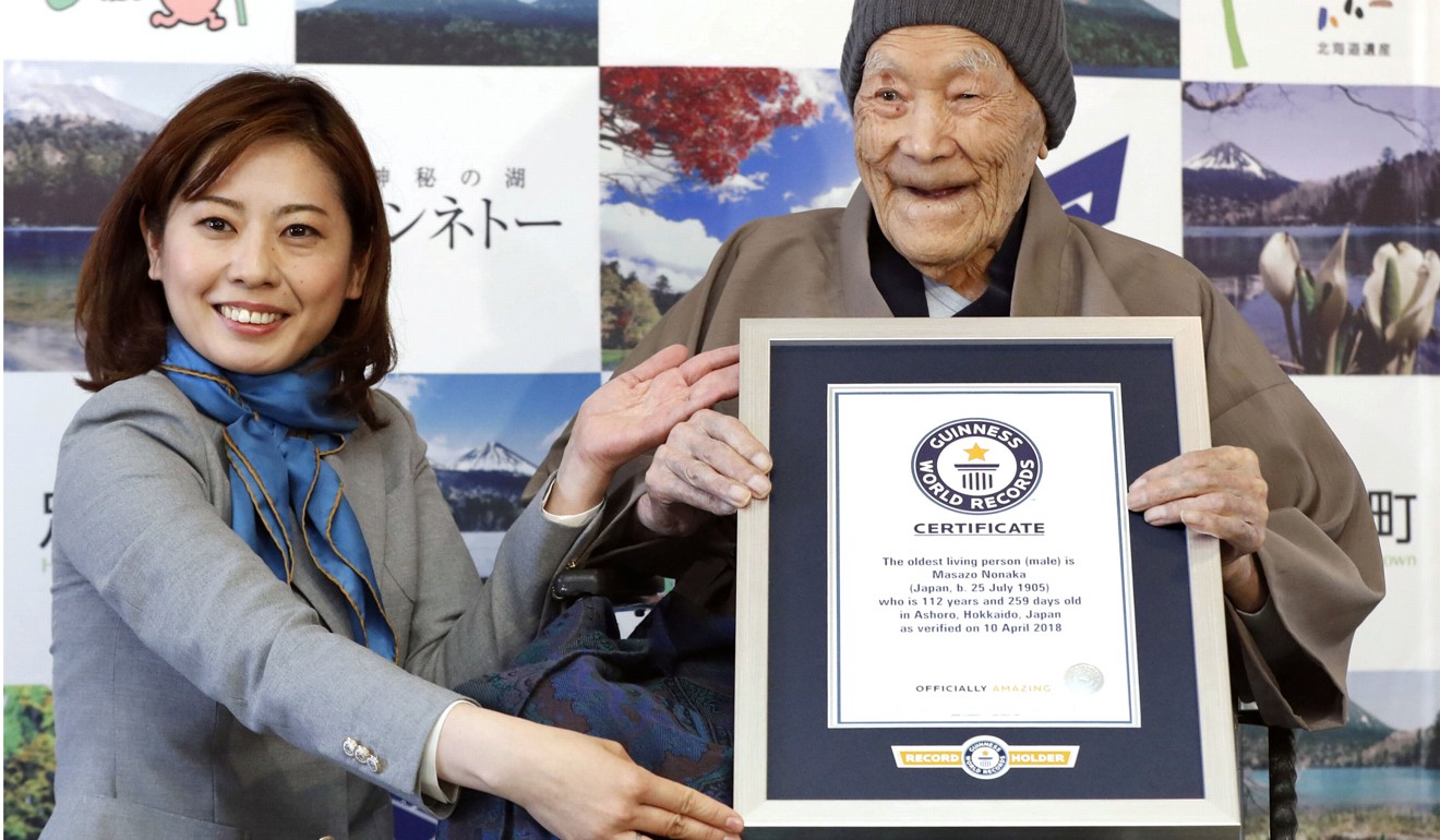 Japan's Masazo Nonaka, declared world's oldest living man in 2018