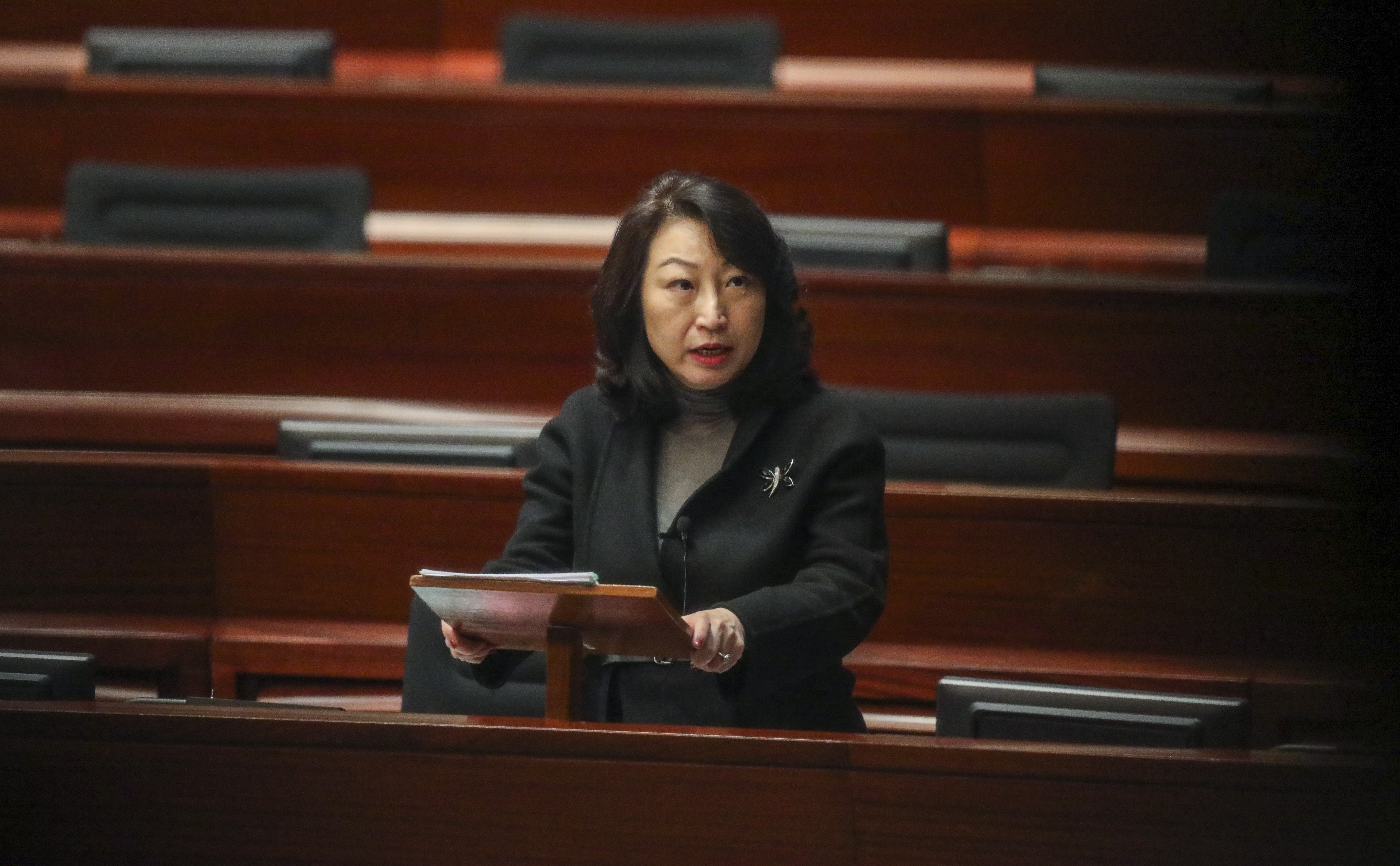 Justice Secretary Teresa Cheng. Photo: Nora Tam