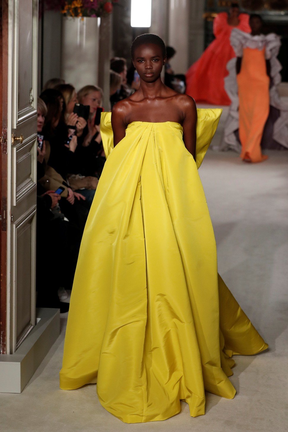 Paris Haute Couture 2019: Valentino's dramatic offering featuring Naomi Campbell leaves Celine Dion in tears | South Morning Post