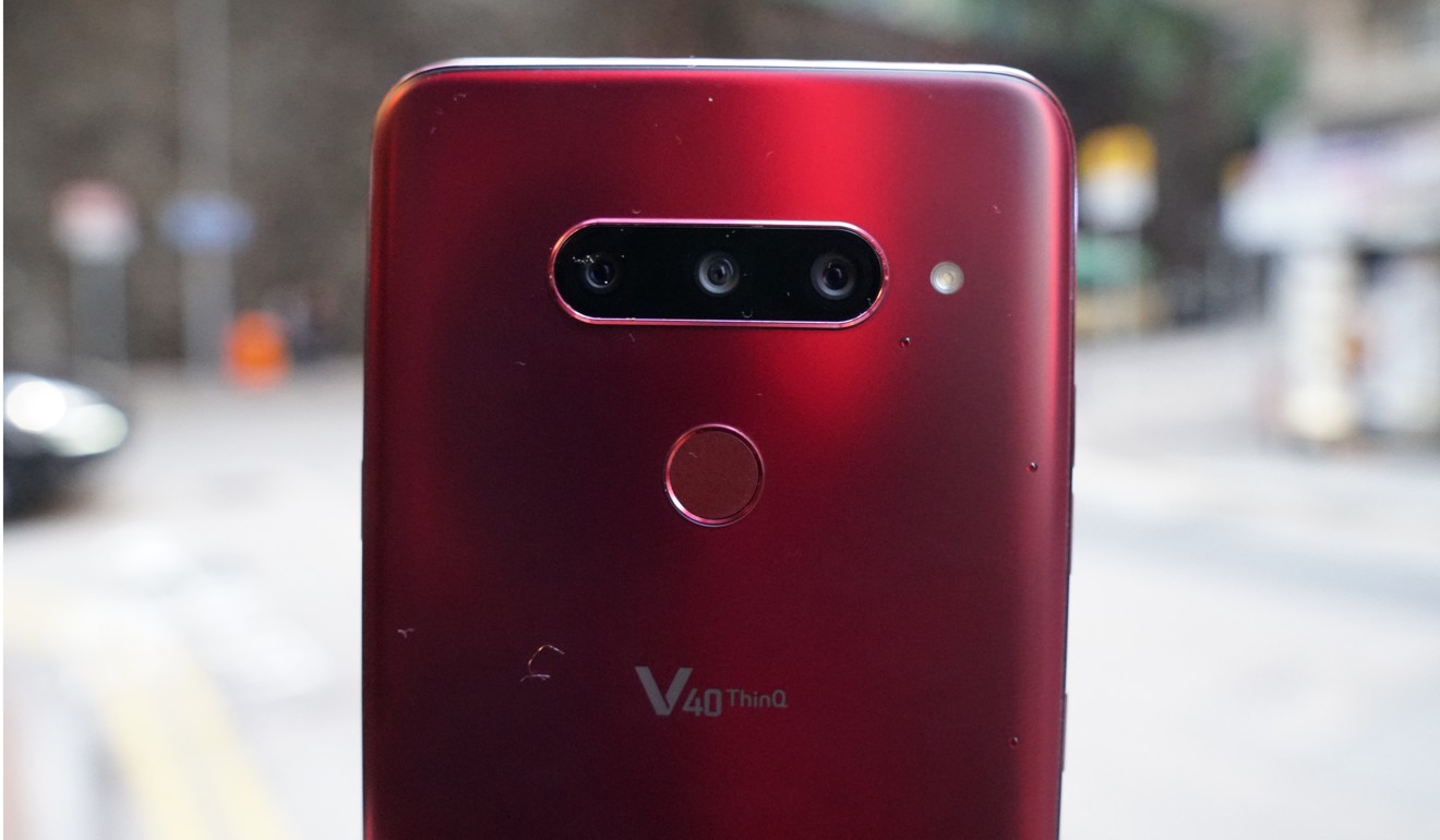 LG V40 ThinQ smartphone: best Android video phone