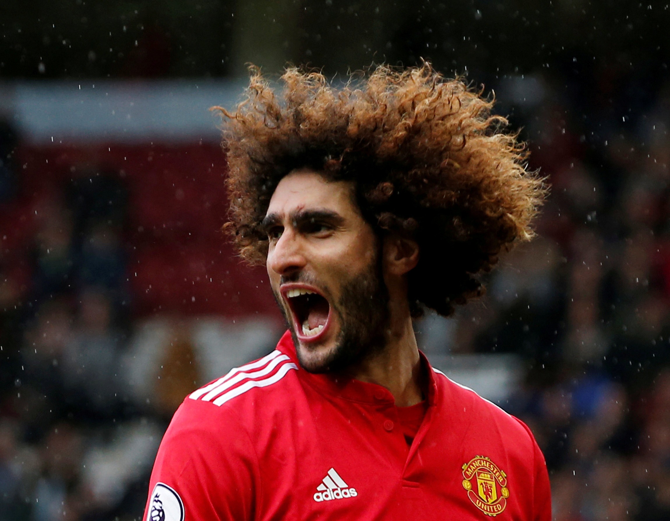 Shandong Luneng’s Marouane Fellaini could be line to make his debut in Hong Kong. Photo: Reuters