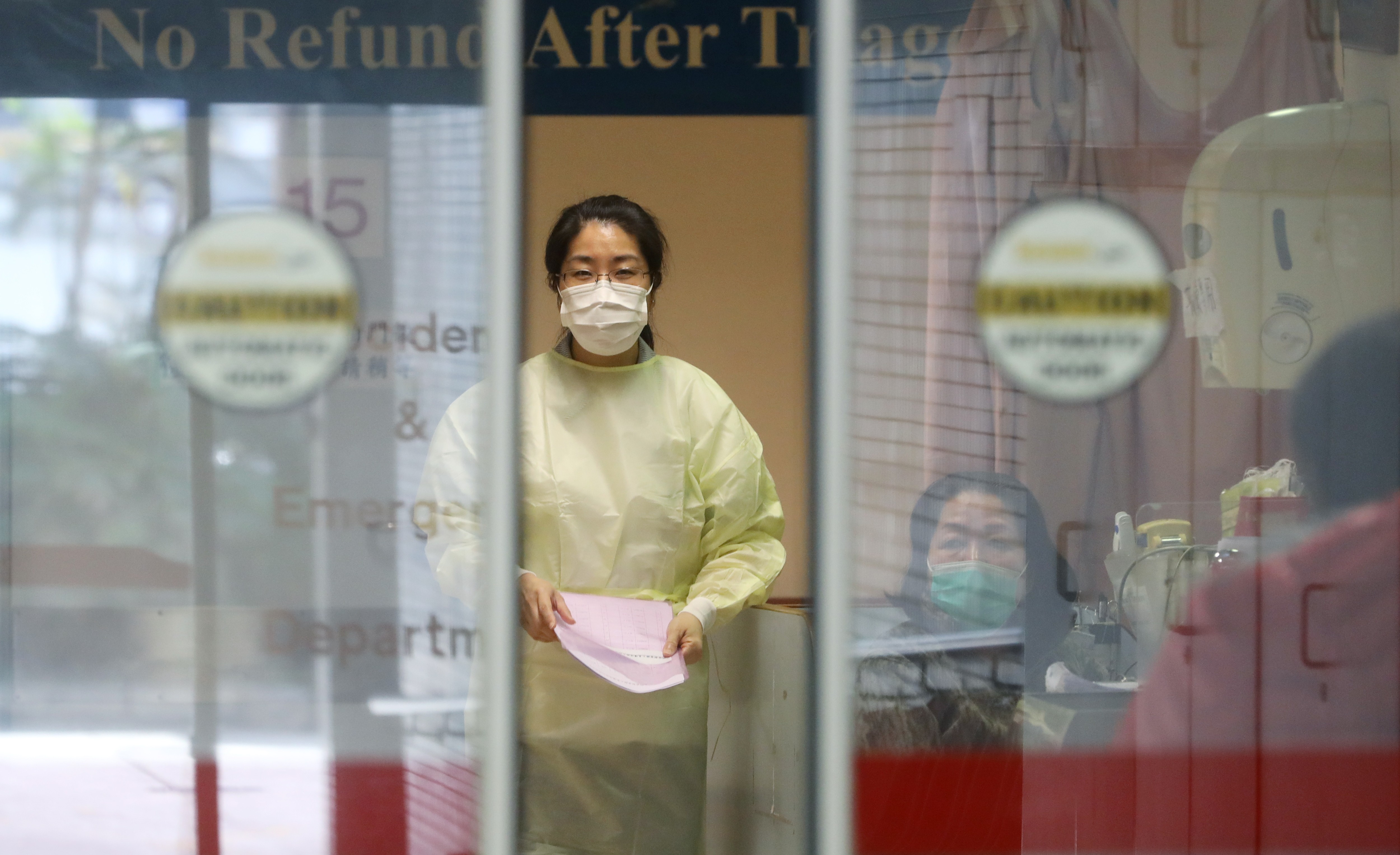 Hong Kong’s nurses and hospital staff are struggling to cope under the winter flu surge. Photo: Sam Tsang