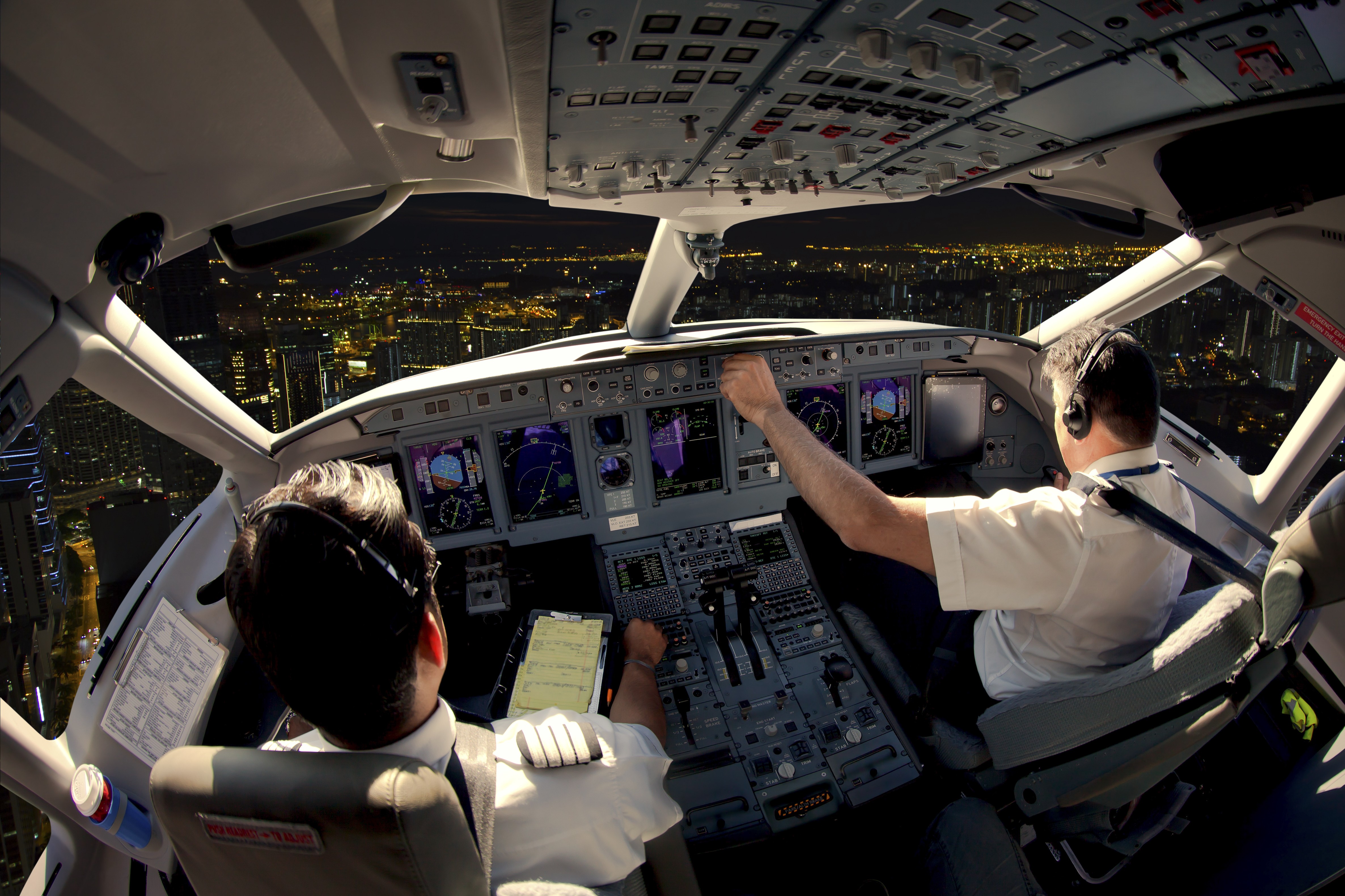 Pilots at work. Photo: Shutterstock