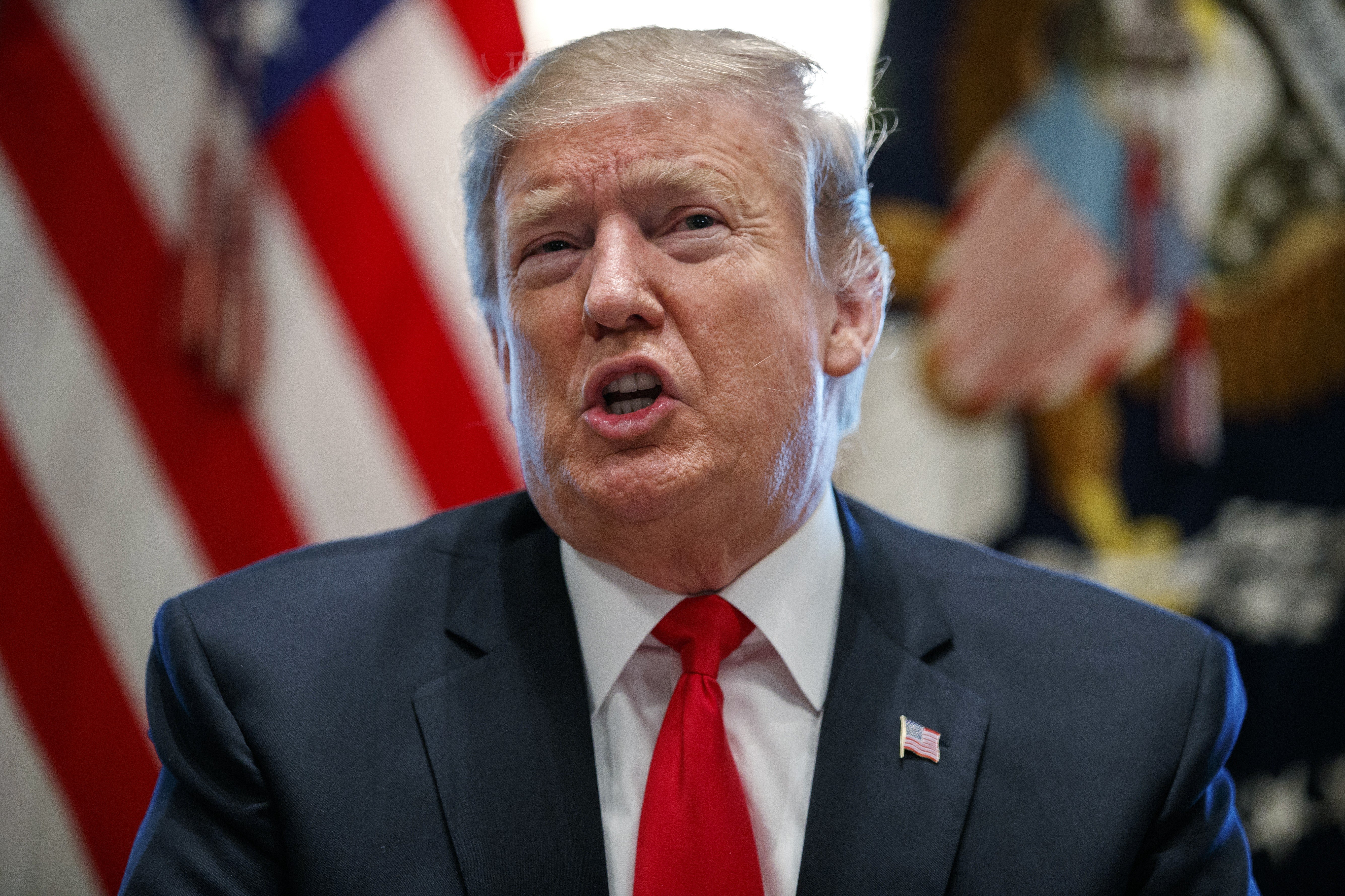 Donald Trump will be particularly vulnerable between December 6, 2019, and January 6, 2020, apparently. Photo: AP
